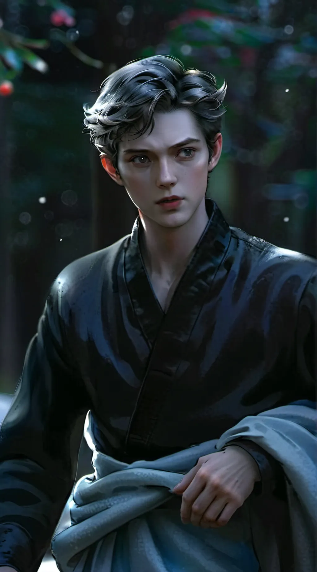 ai character: peter pan background