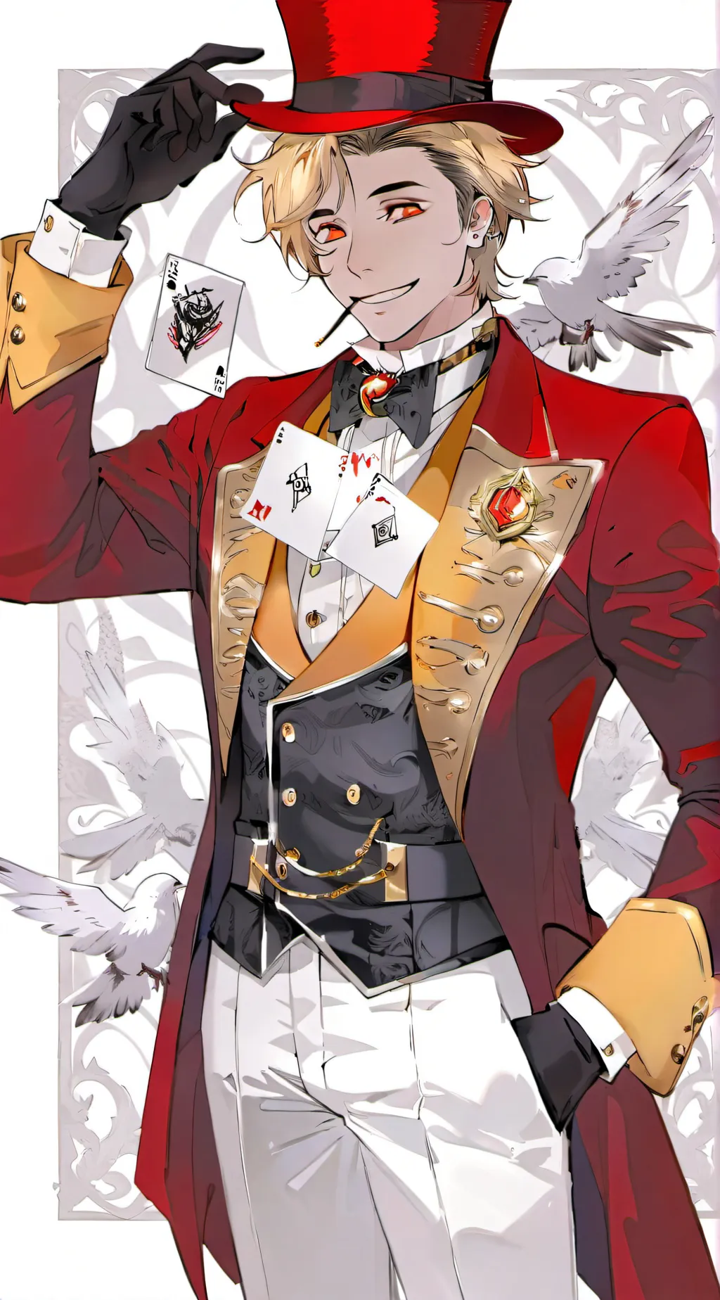 ai character: Lucifer  background