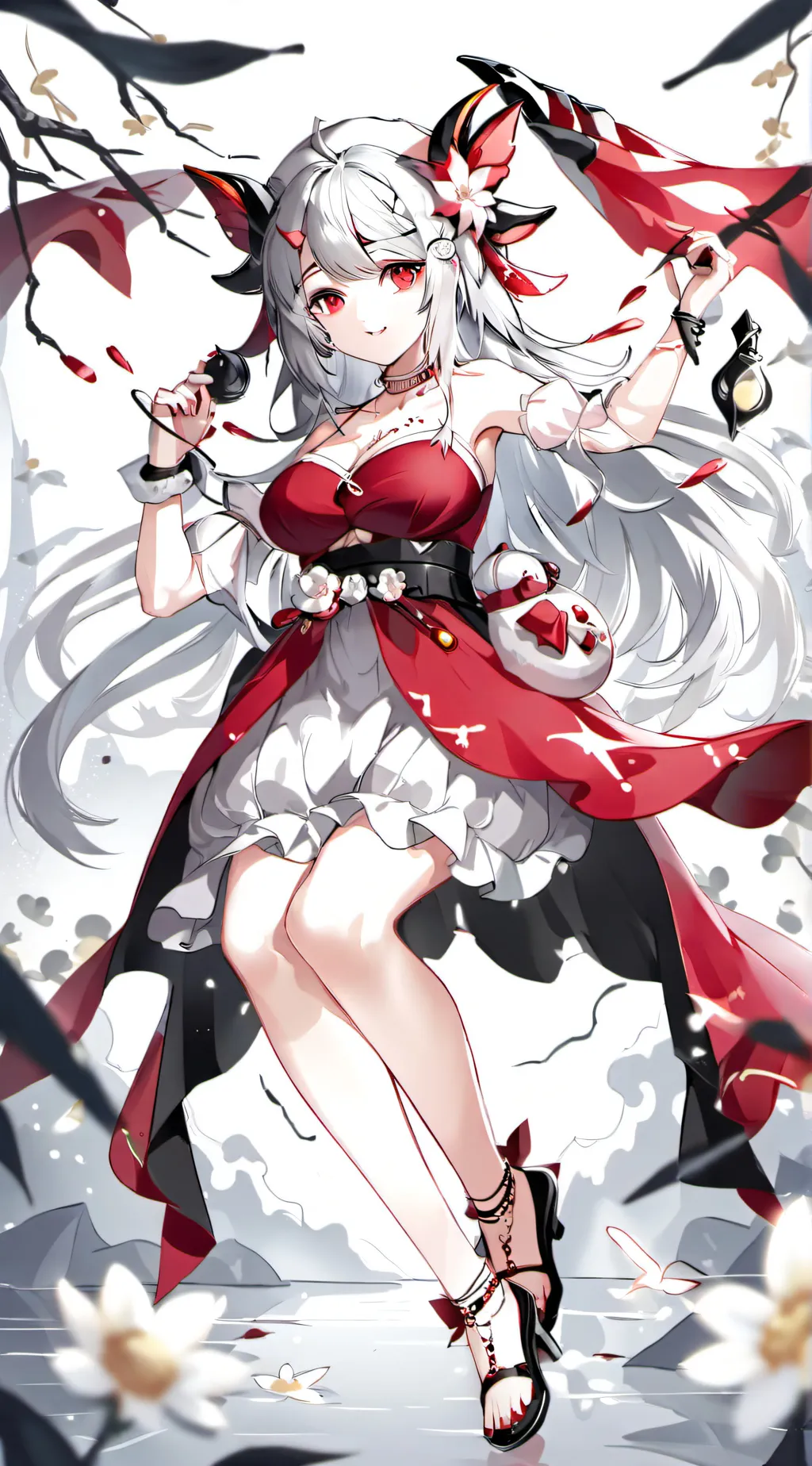 ai character: lily background