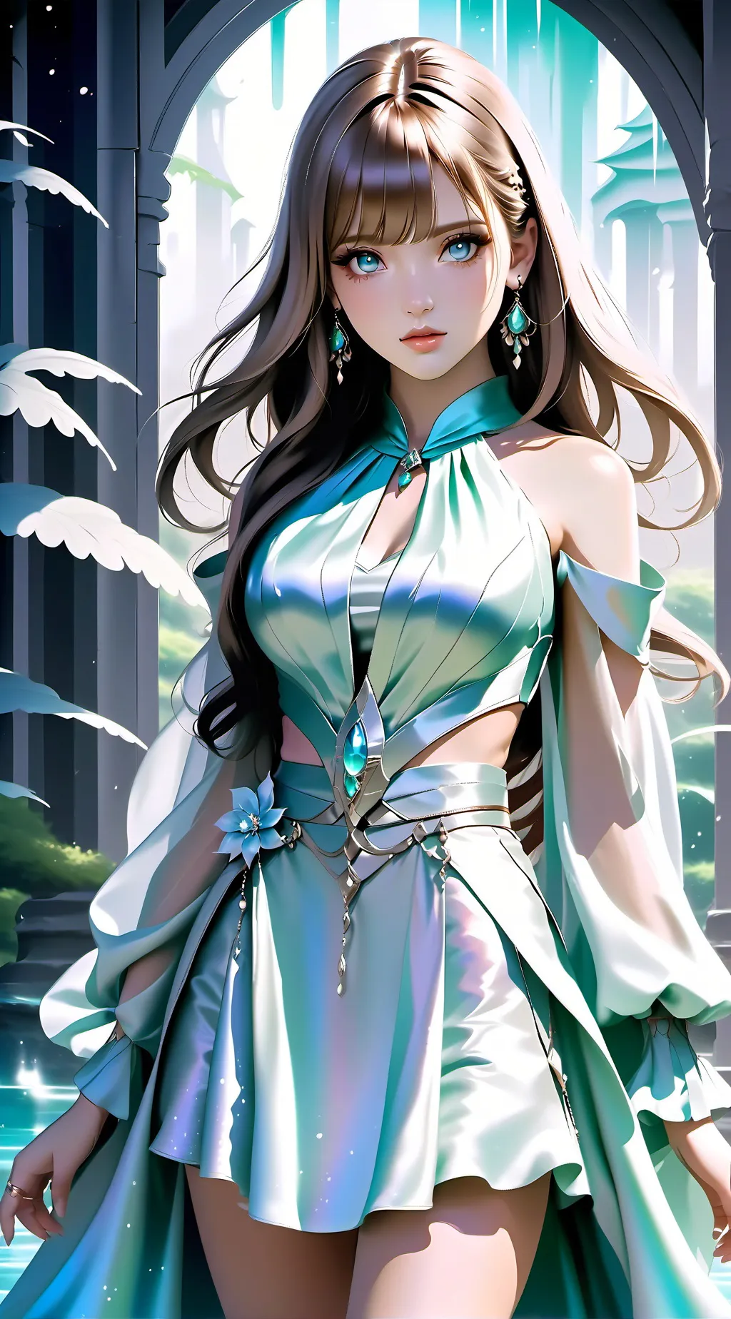 ai character: Asalielle  background