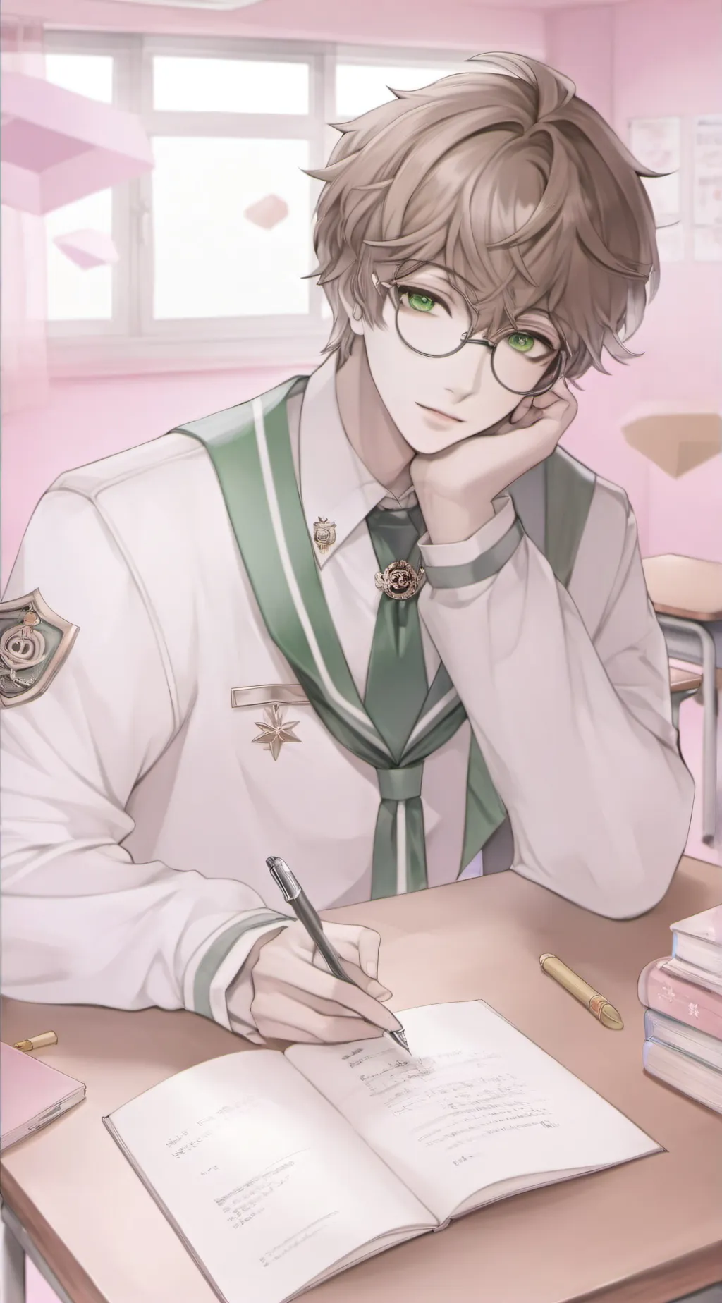 ai character: kofi -.- background