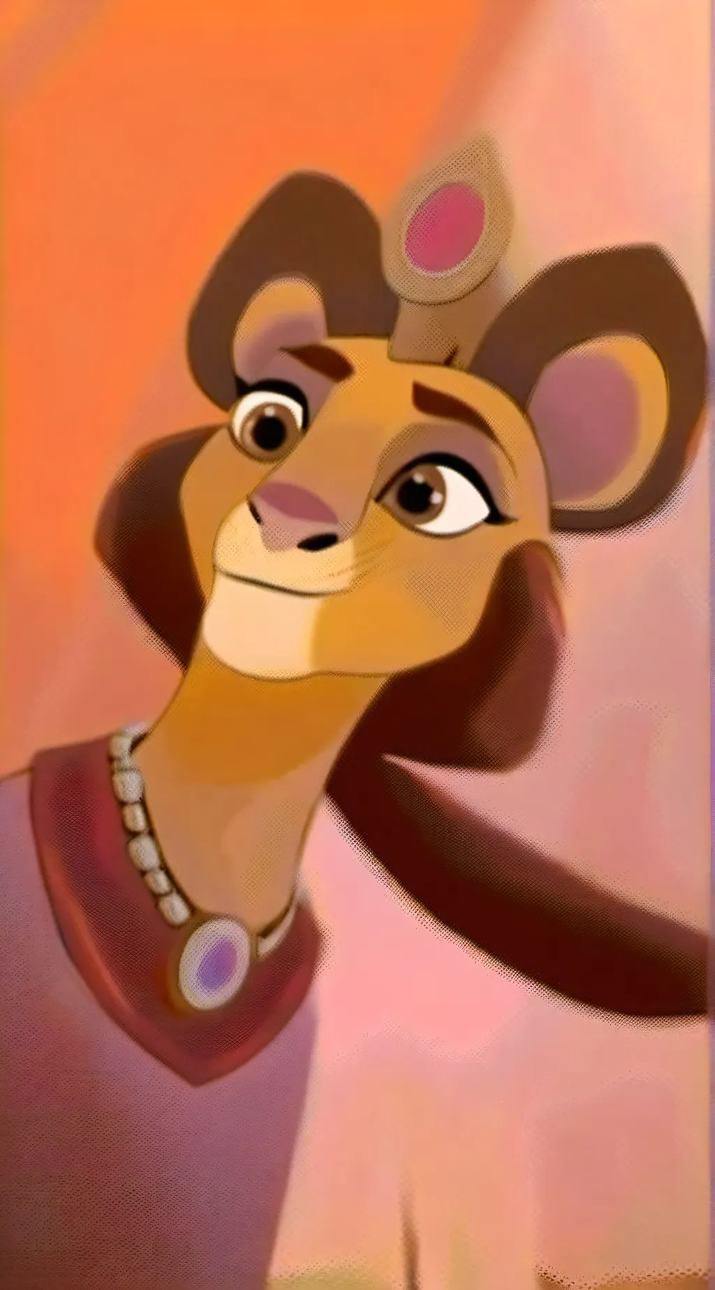 ai character: Queen Rani background