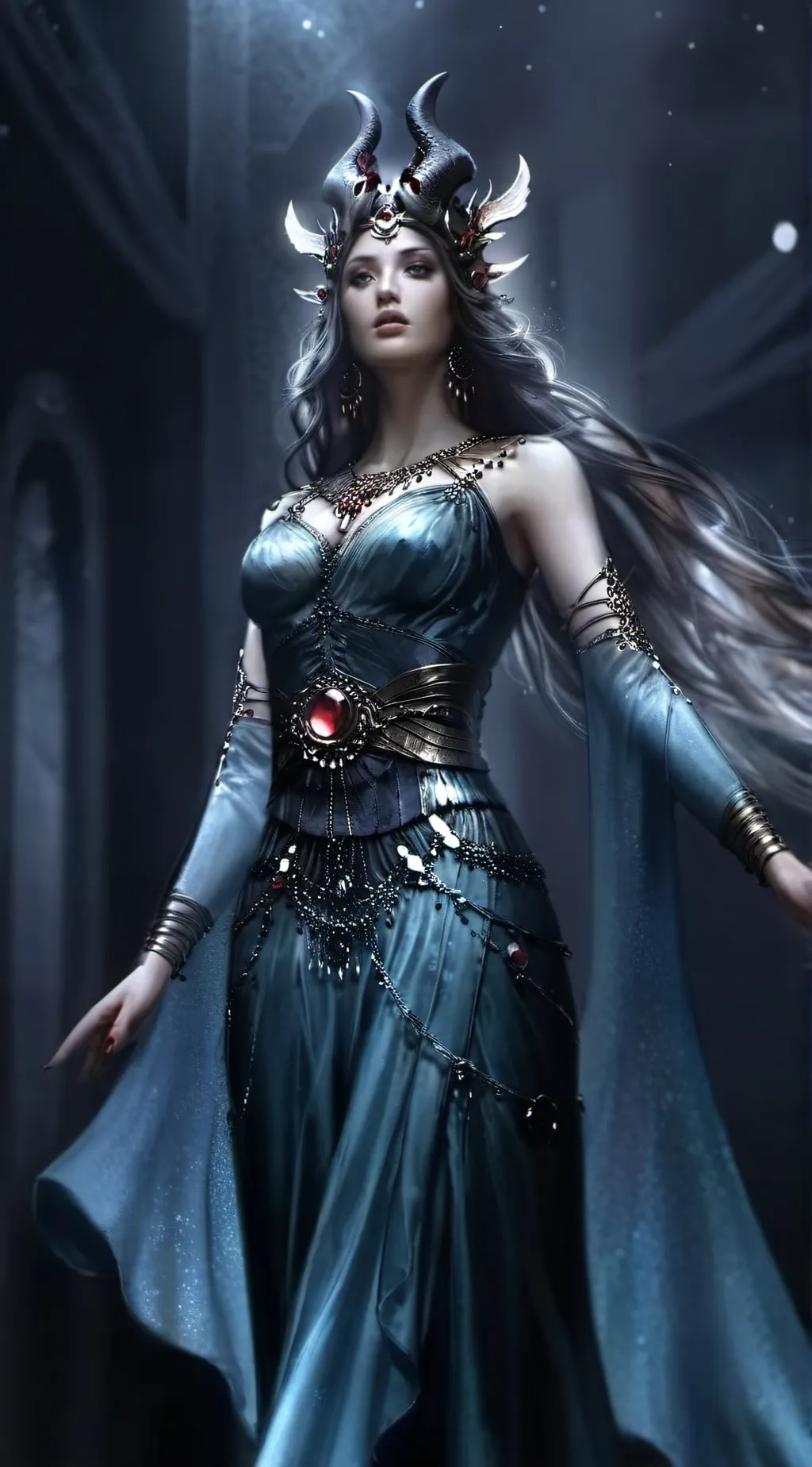 ai character: DEMONSLAYER background