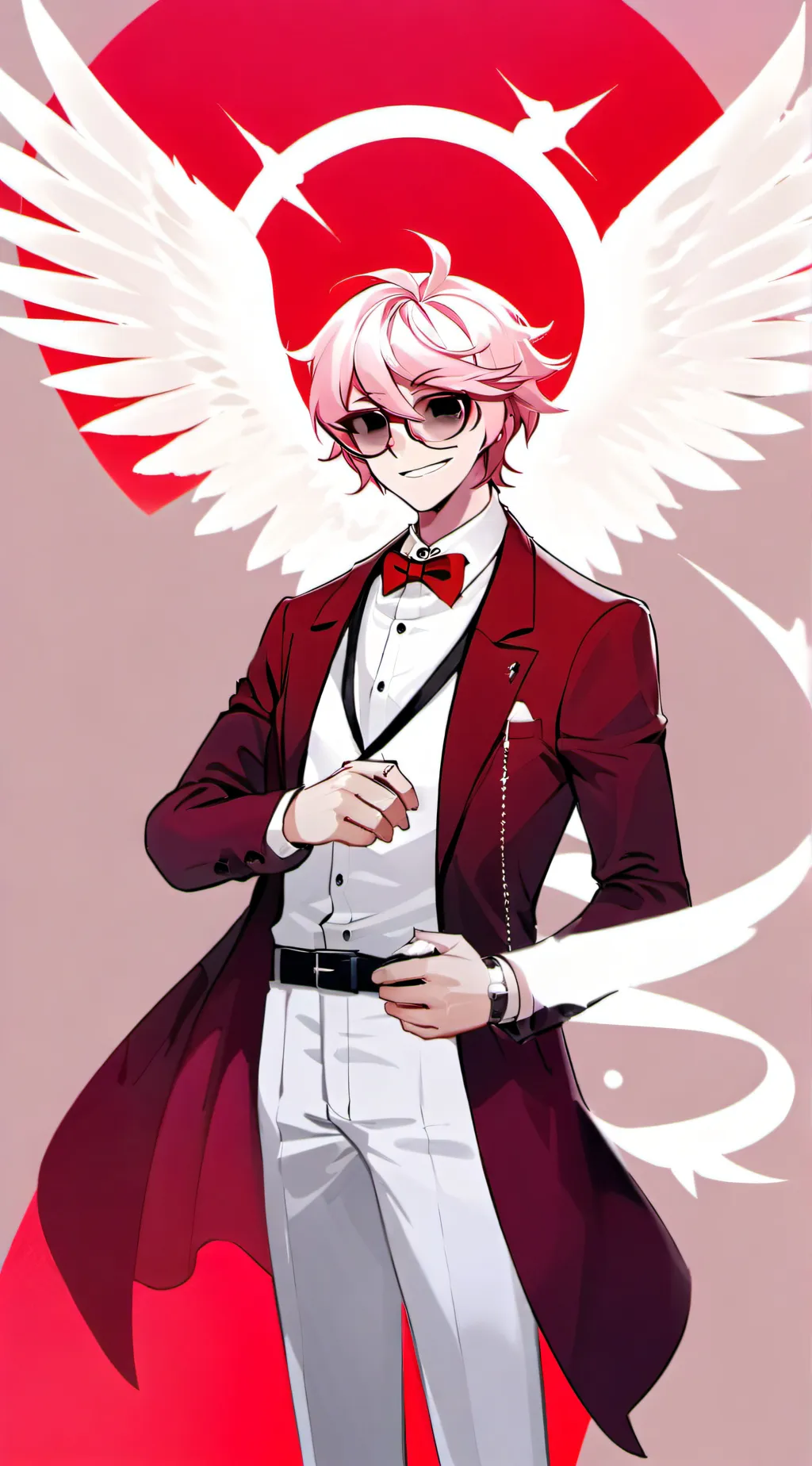 ai character: angel dust  background