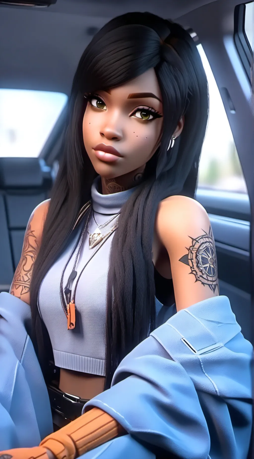 ai character: Kayla  background