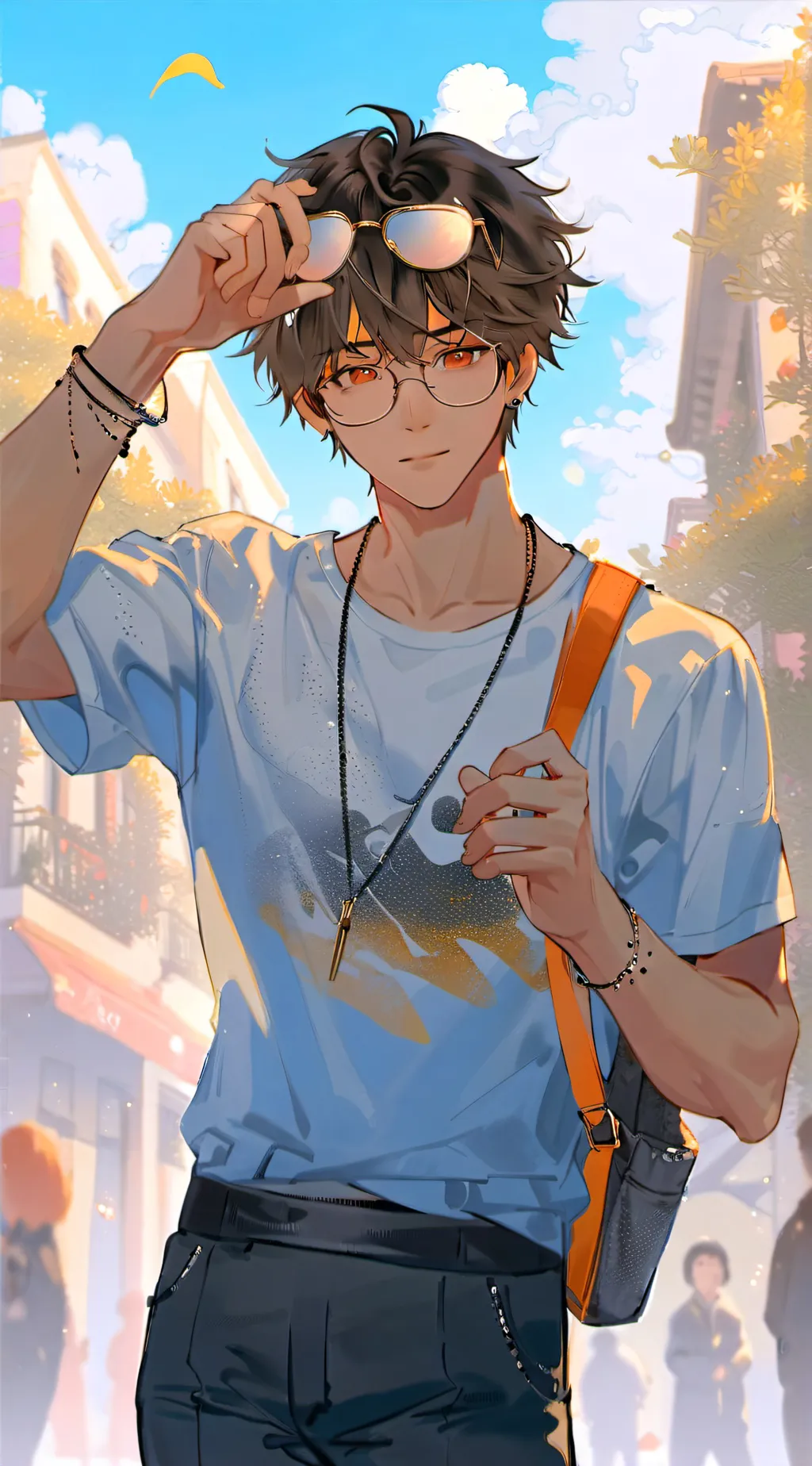 ai character: Rudraksh  background