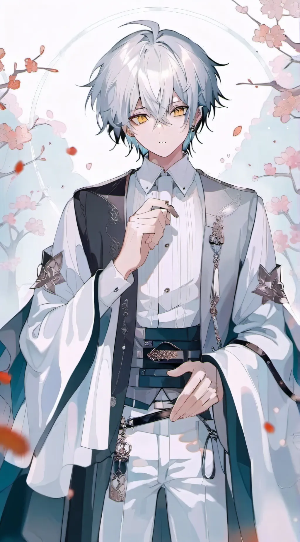 ai character: ¥`~shiro~`¥ background