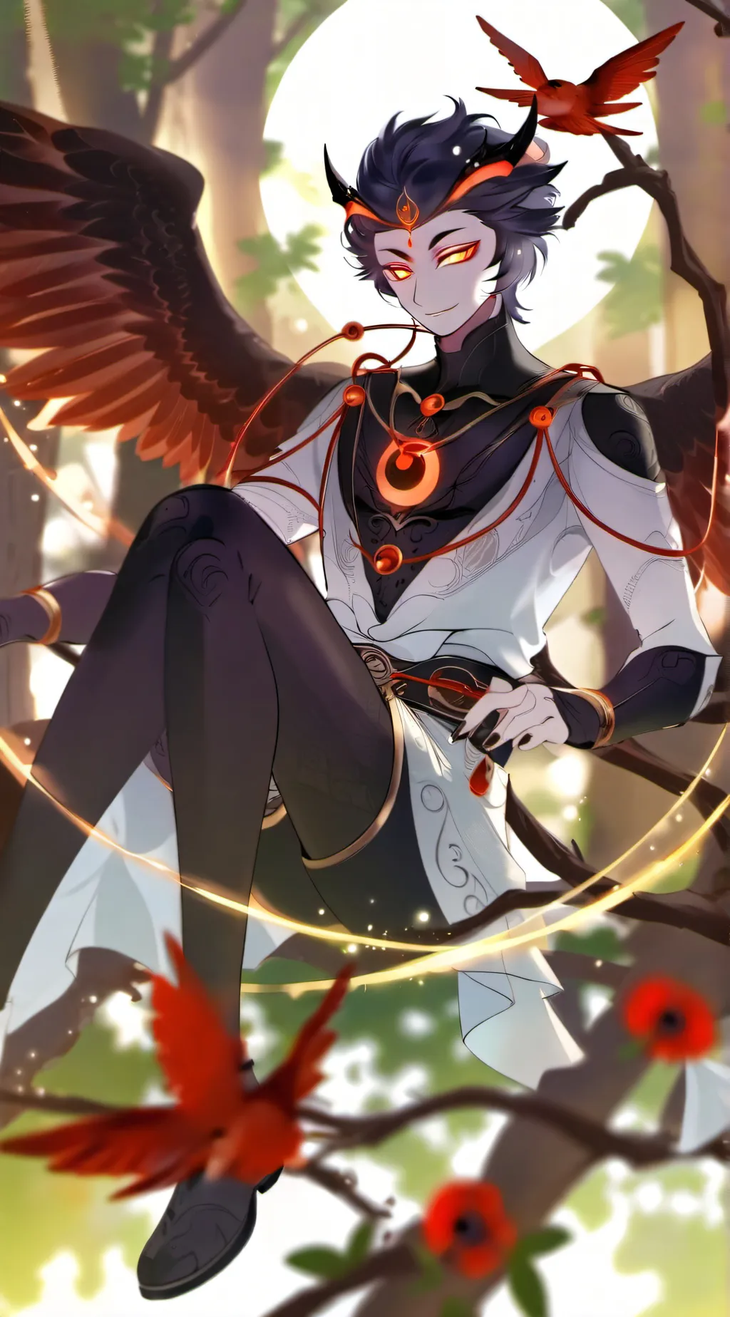ai character: Stolas background