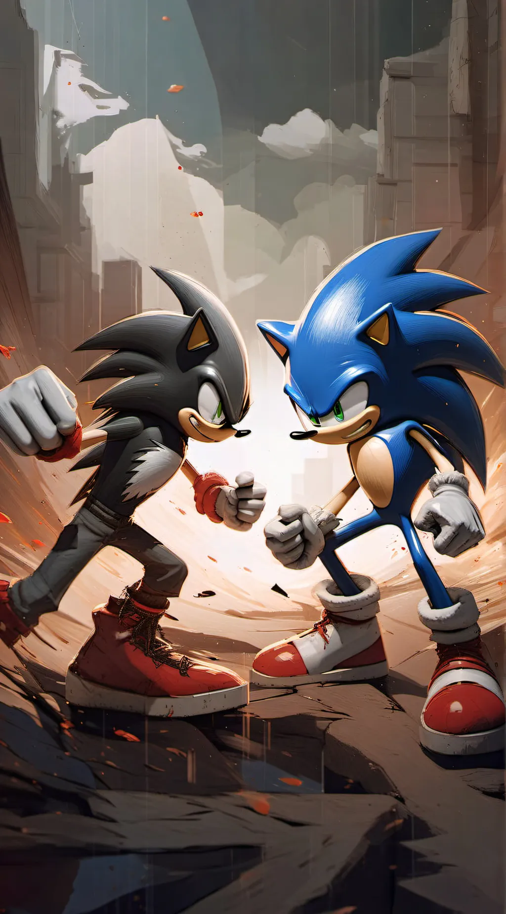 Talkie AI - Chat with Sonic and shadow