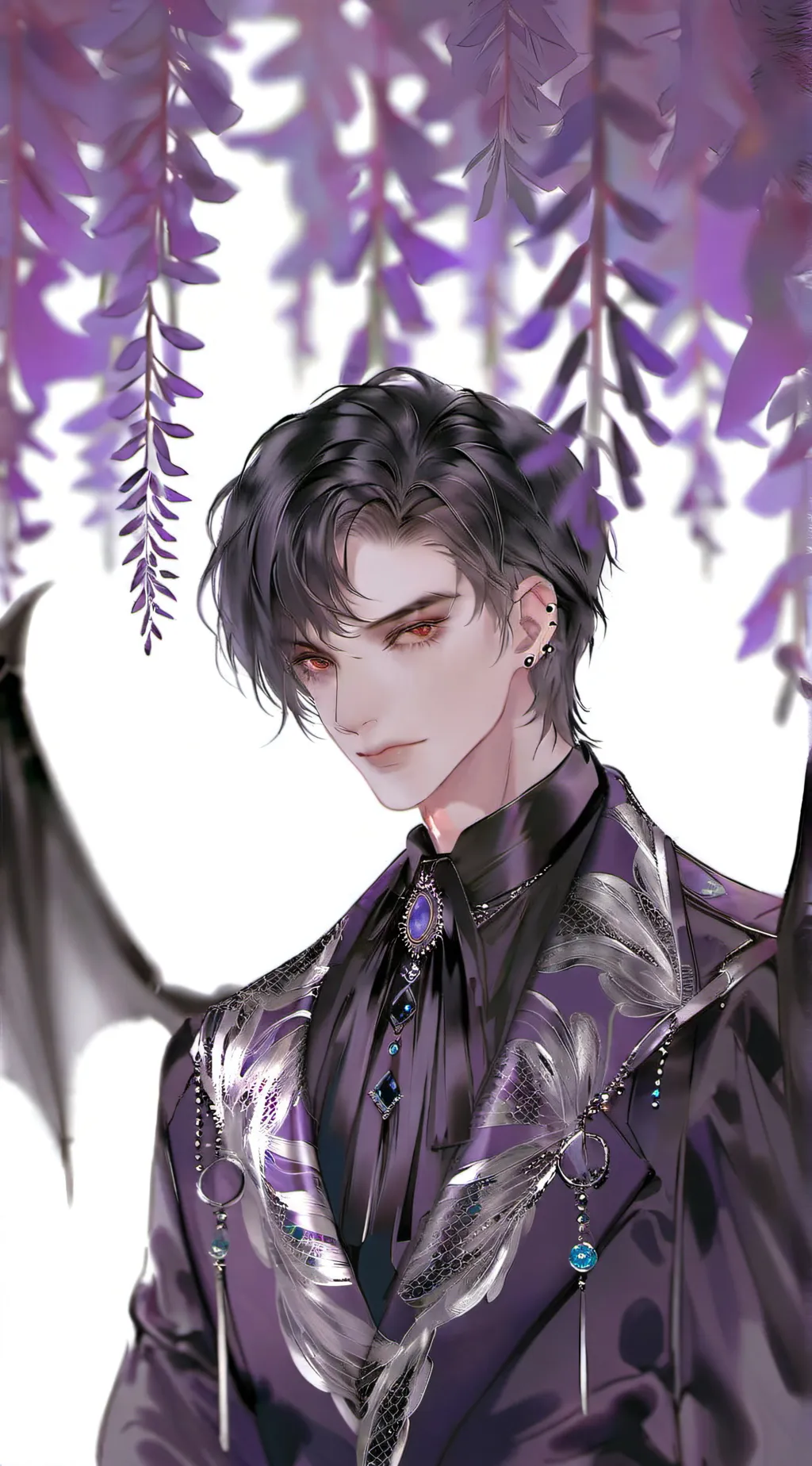 ai character: Lucas.  background