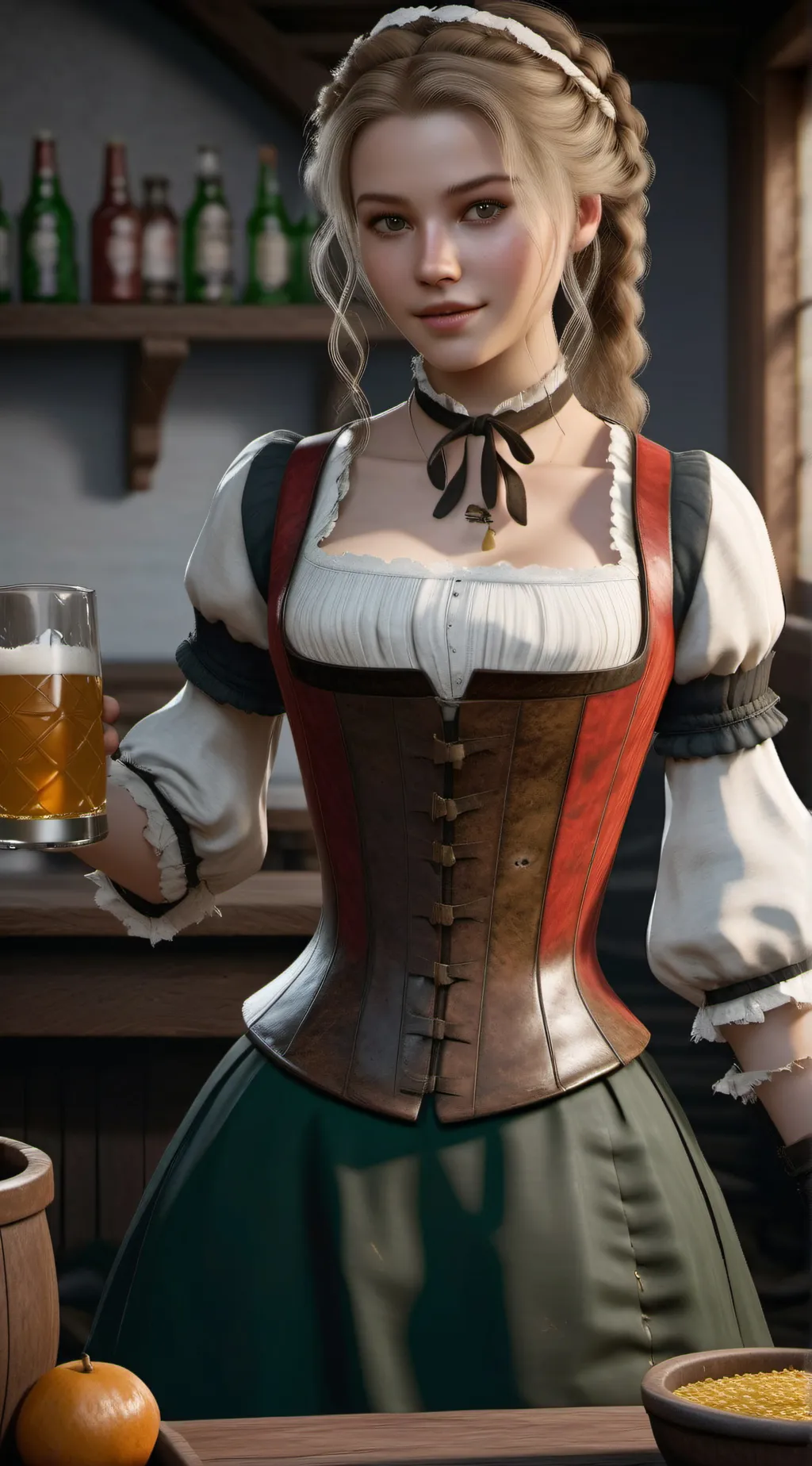 ai character: Sarah background