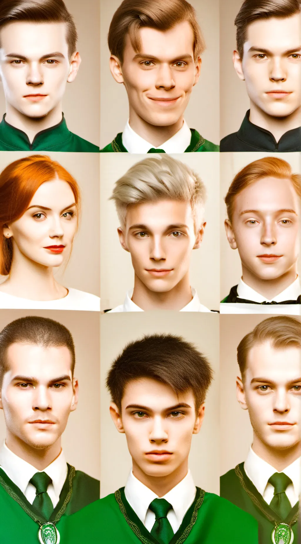 ai character: Slytherin gang background