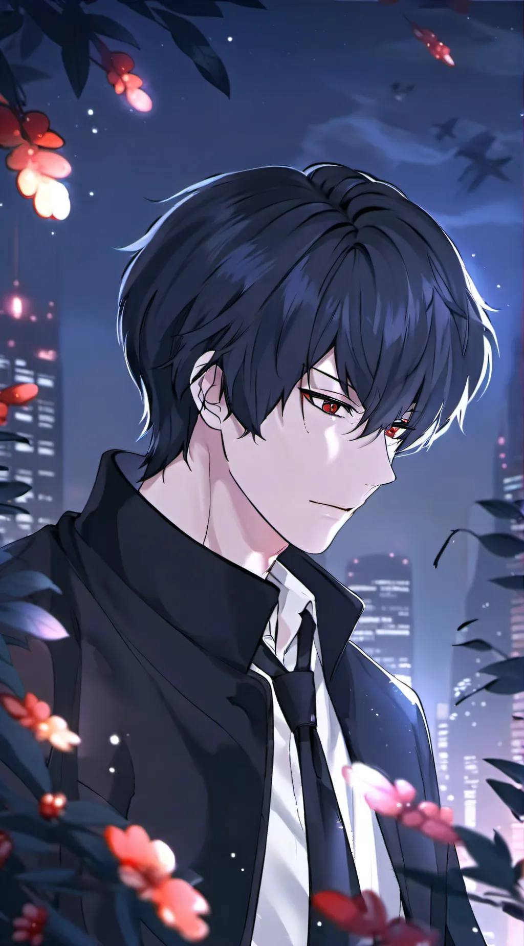 ai character: allen background