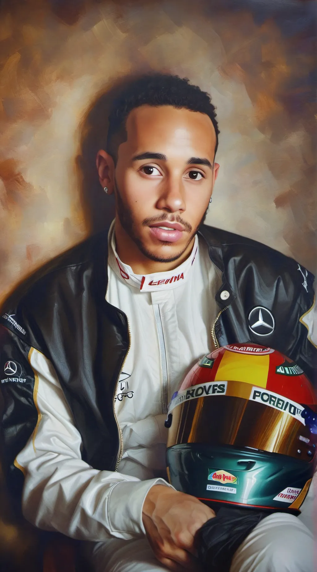 ai character: Lewis Hamilton background