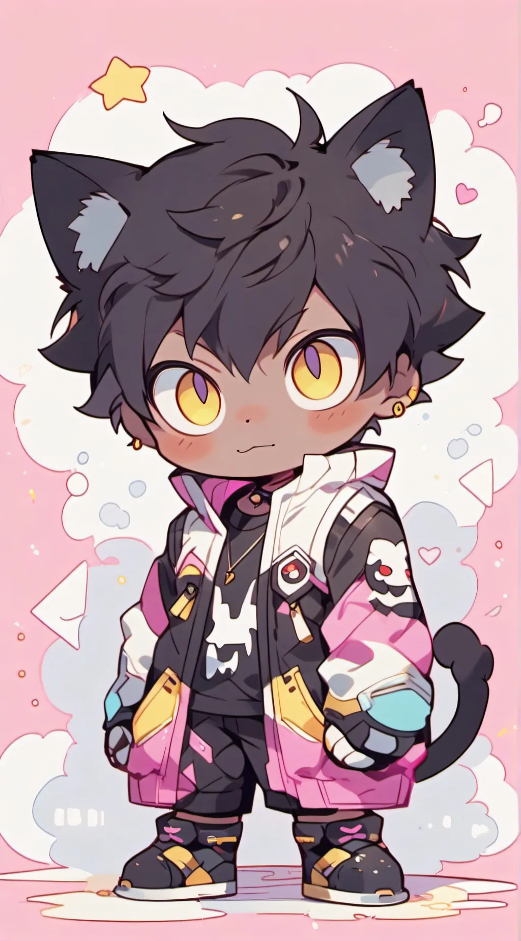 ai character: SD_N background