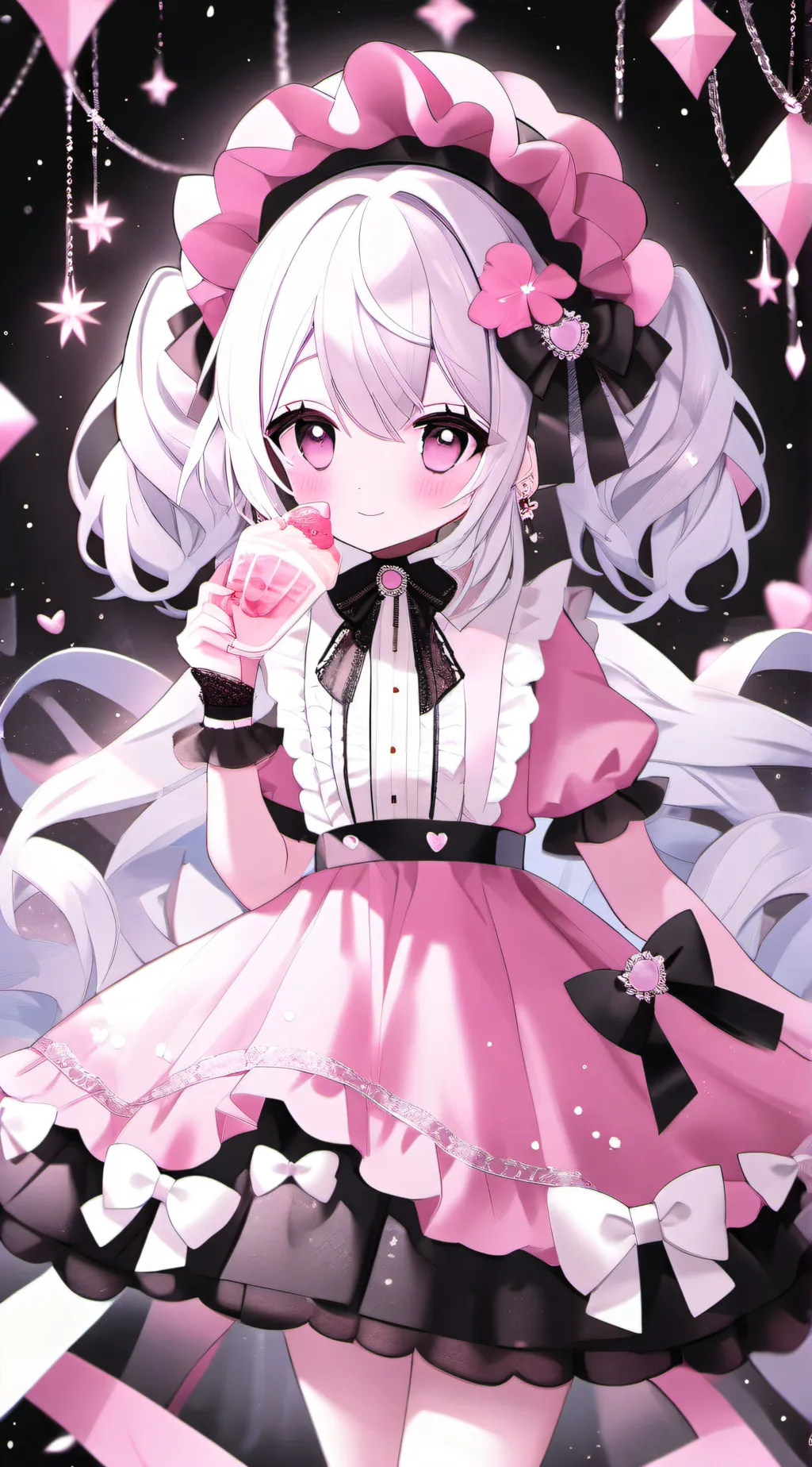 ai character: ￼ Rose background