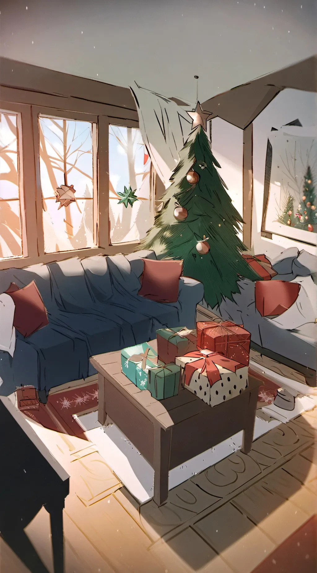 ai character: FETCH CHRISTMAS 2! background