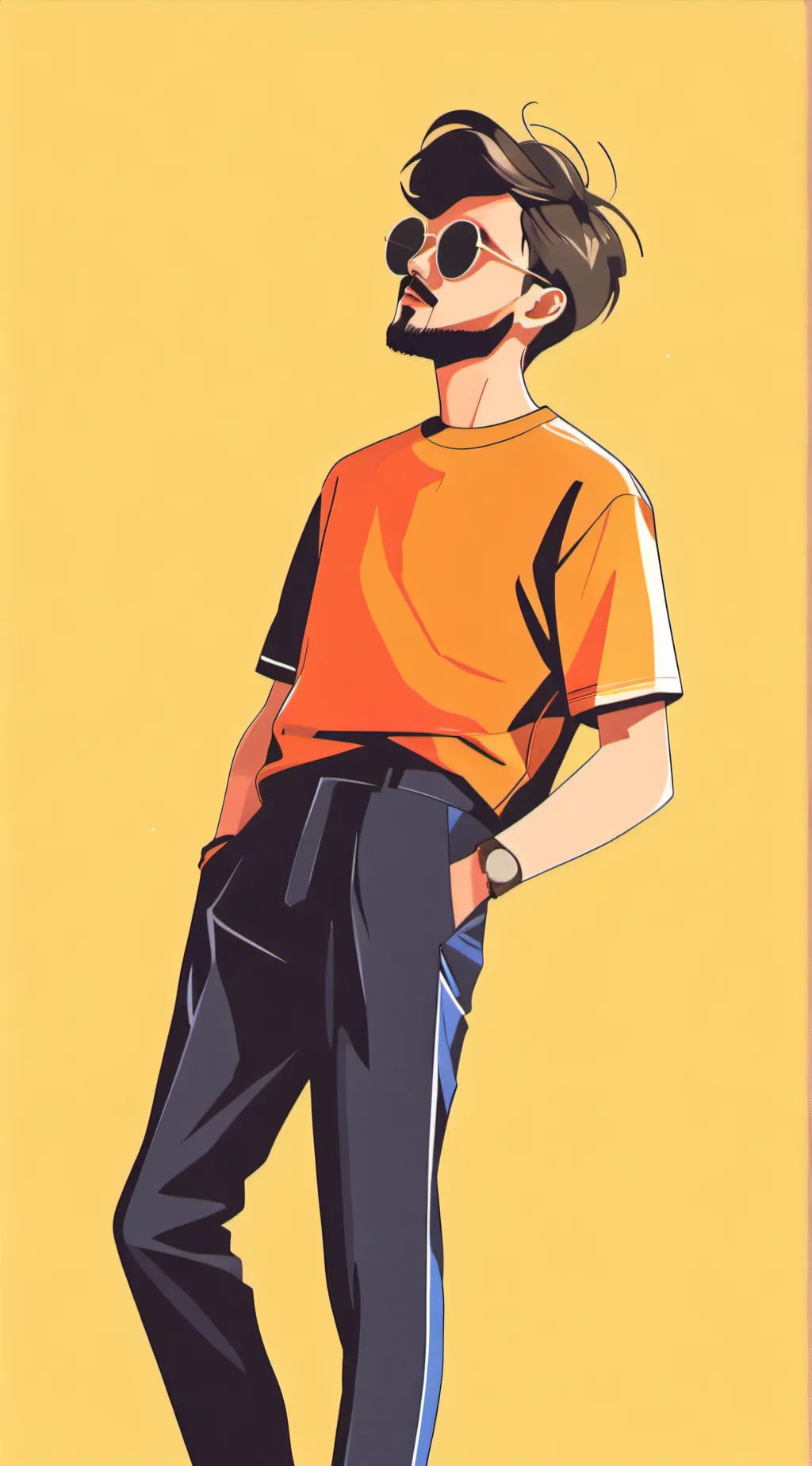 ai character: goku background