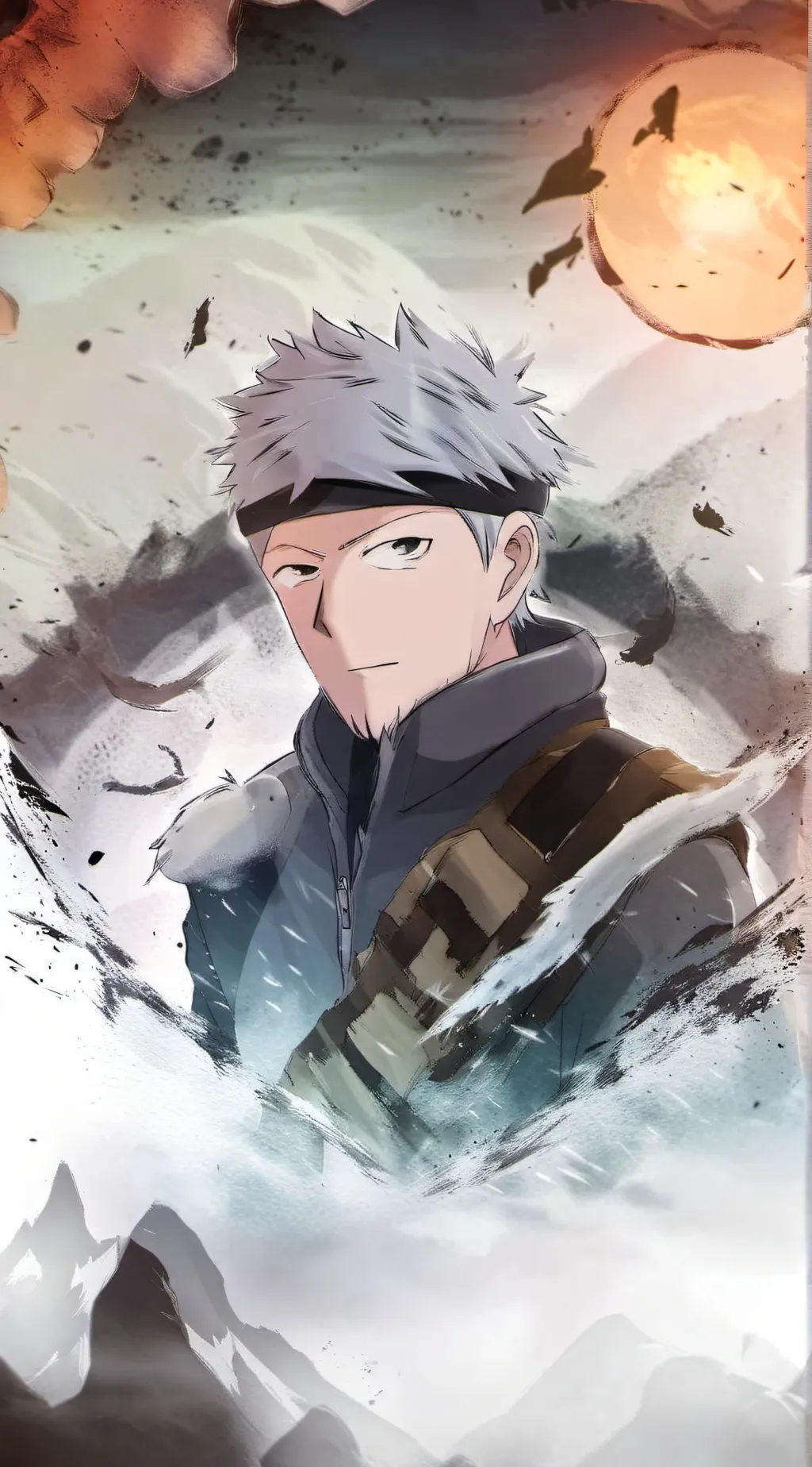 ai character: kakashi hatake background