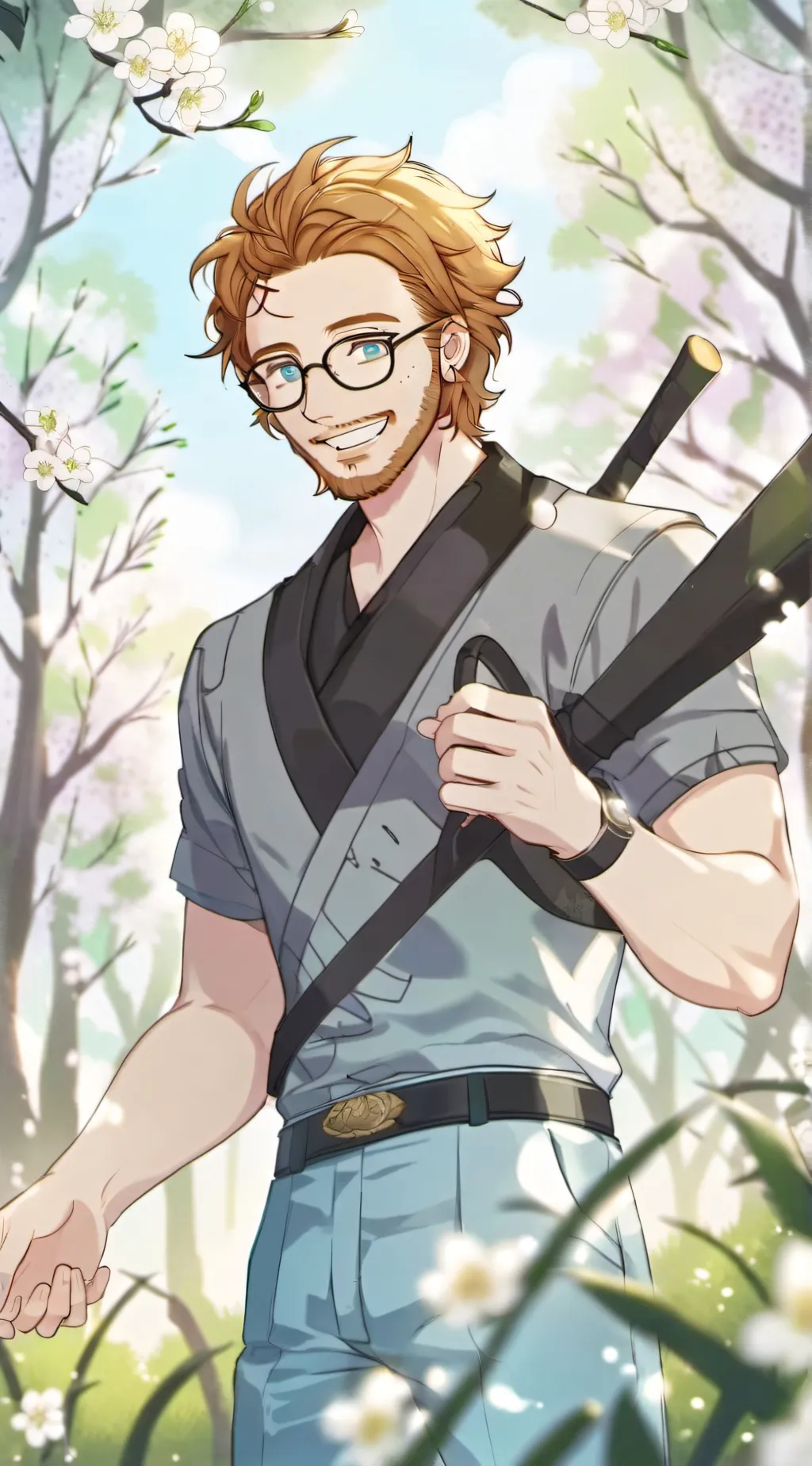 ai character: Tom Hiddleston  background