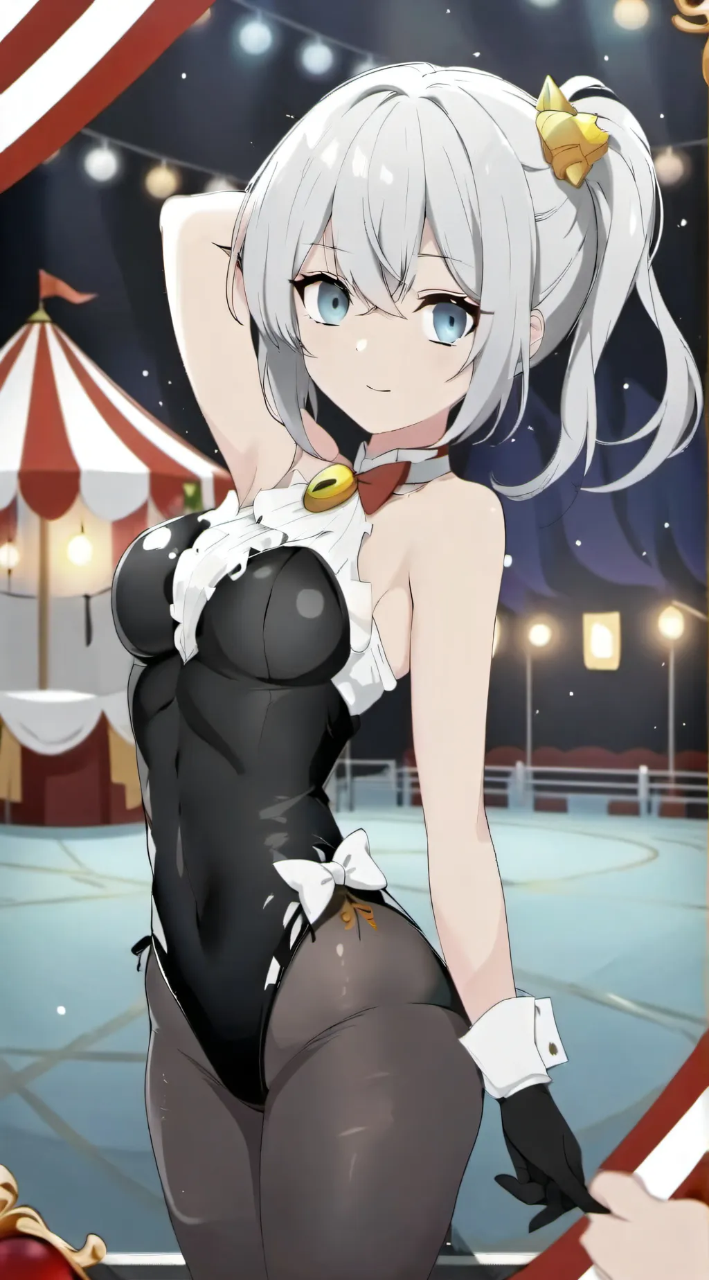 ai character: Flora background