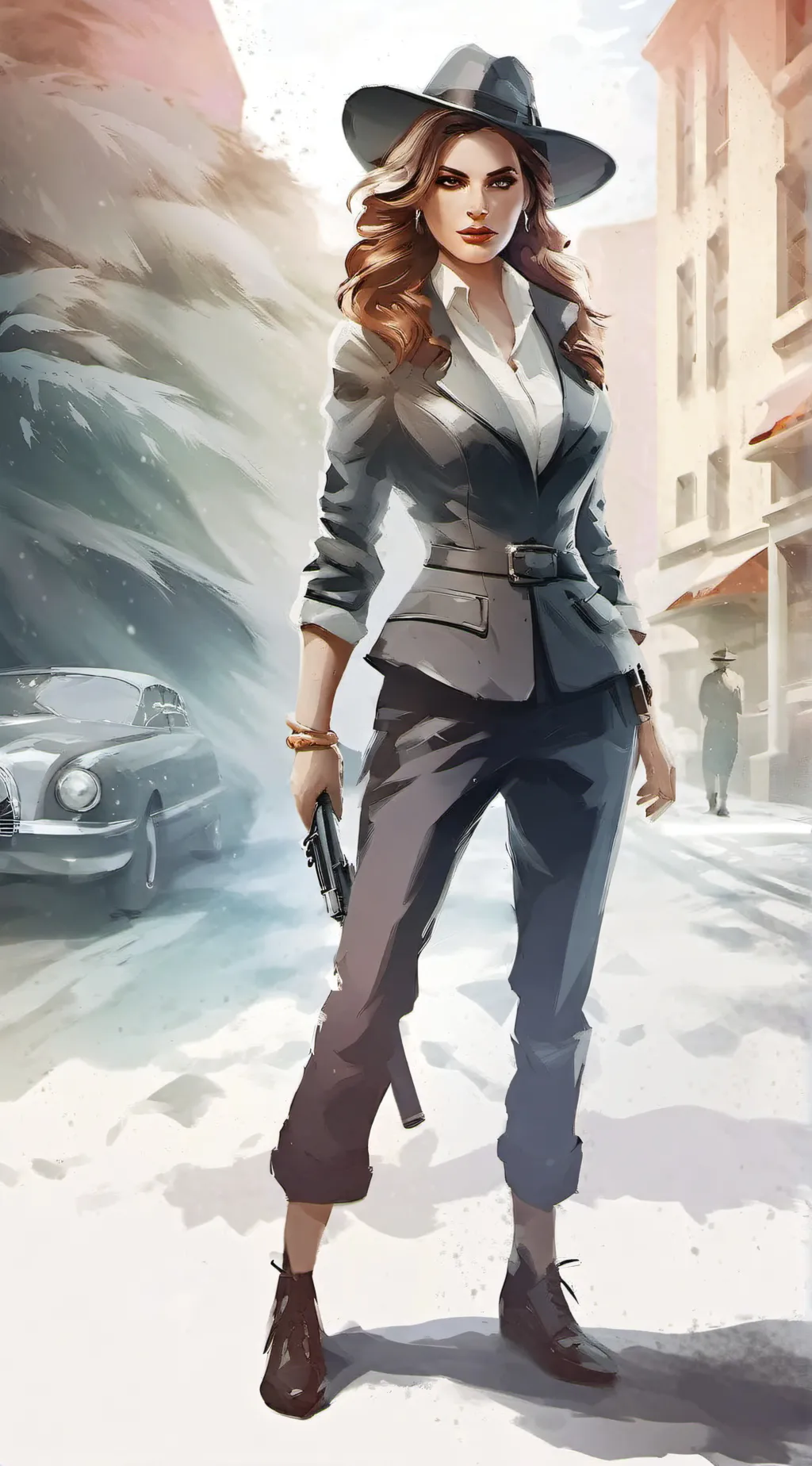 ai character: mafia nanny background