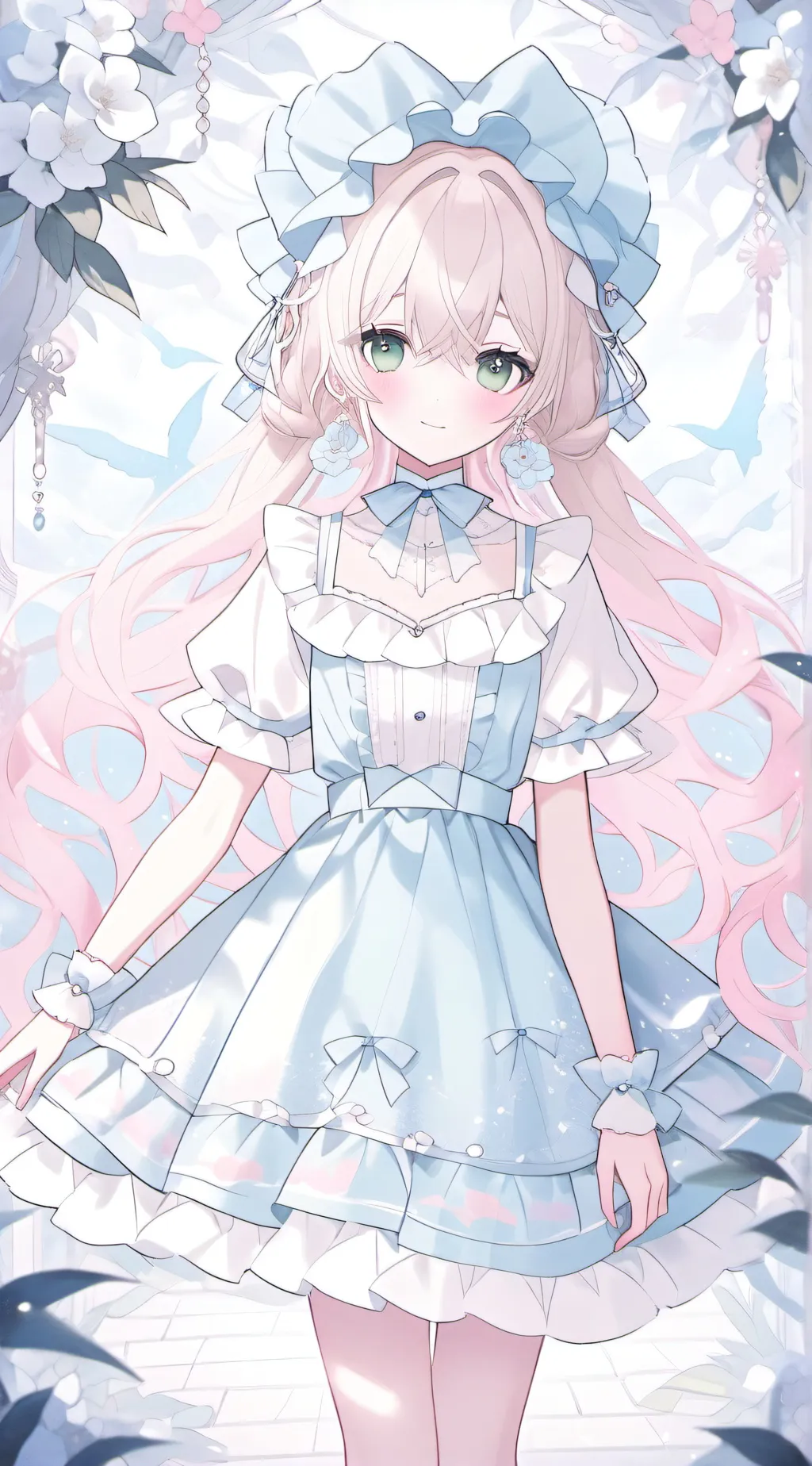ai character: eva  background