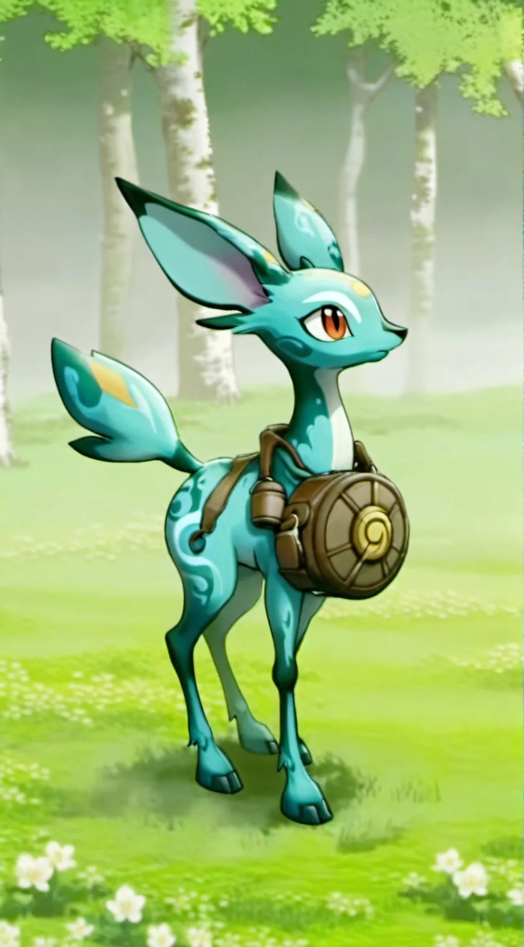 ai character: Palworld RPG background
