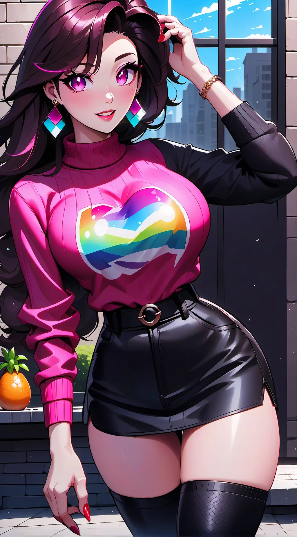 ai character: Claire Bear background
