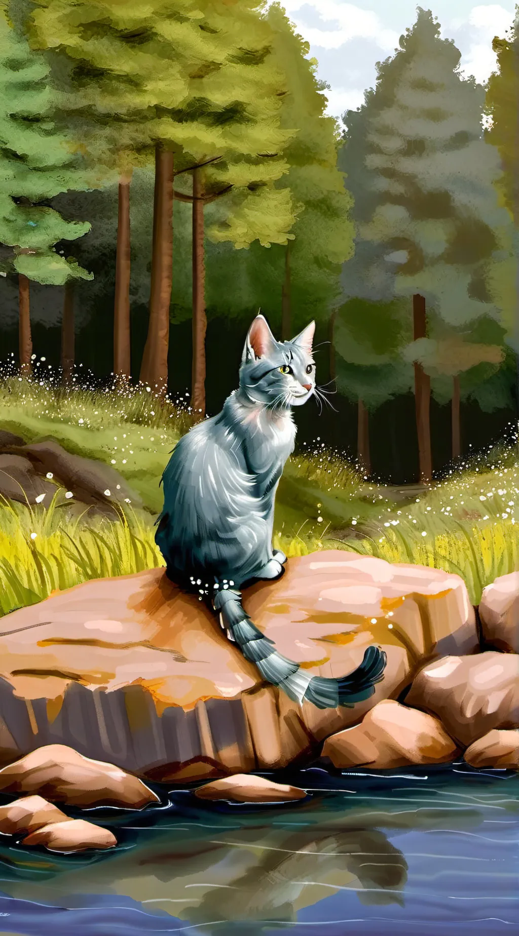 ai character: Thunderclan😝 background