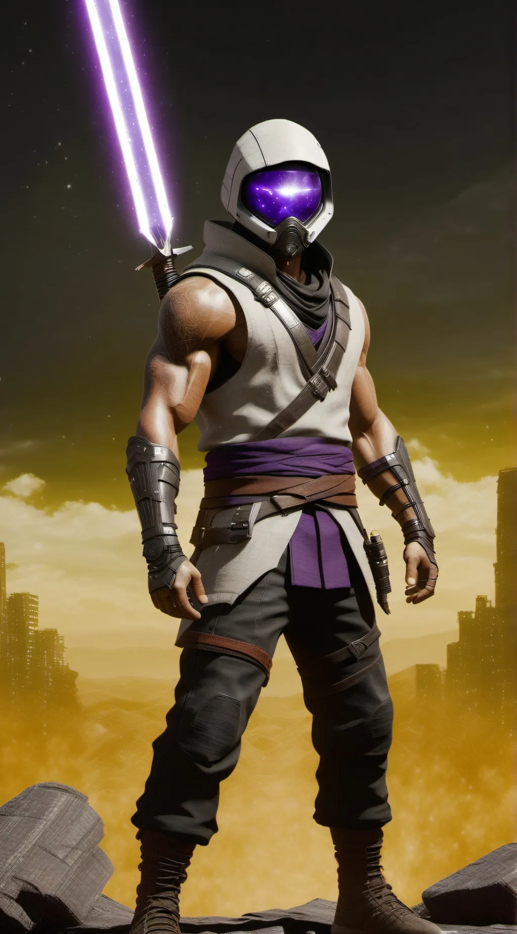 ai character: Titan TV man V2 background