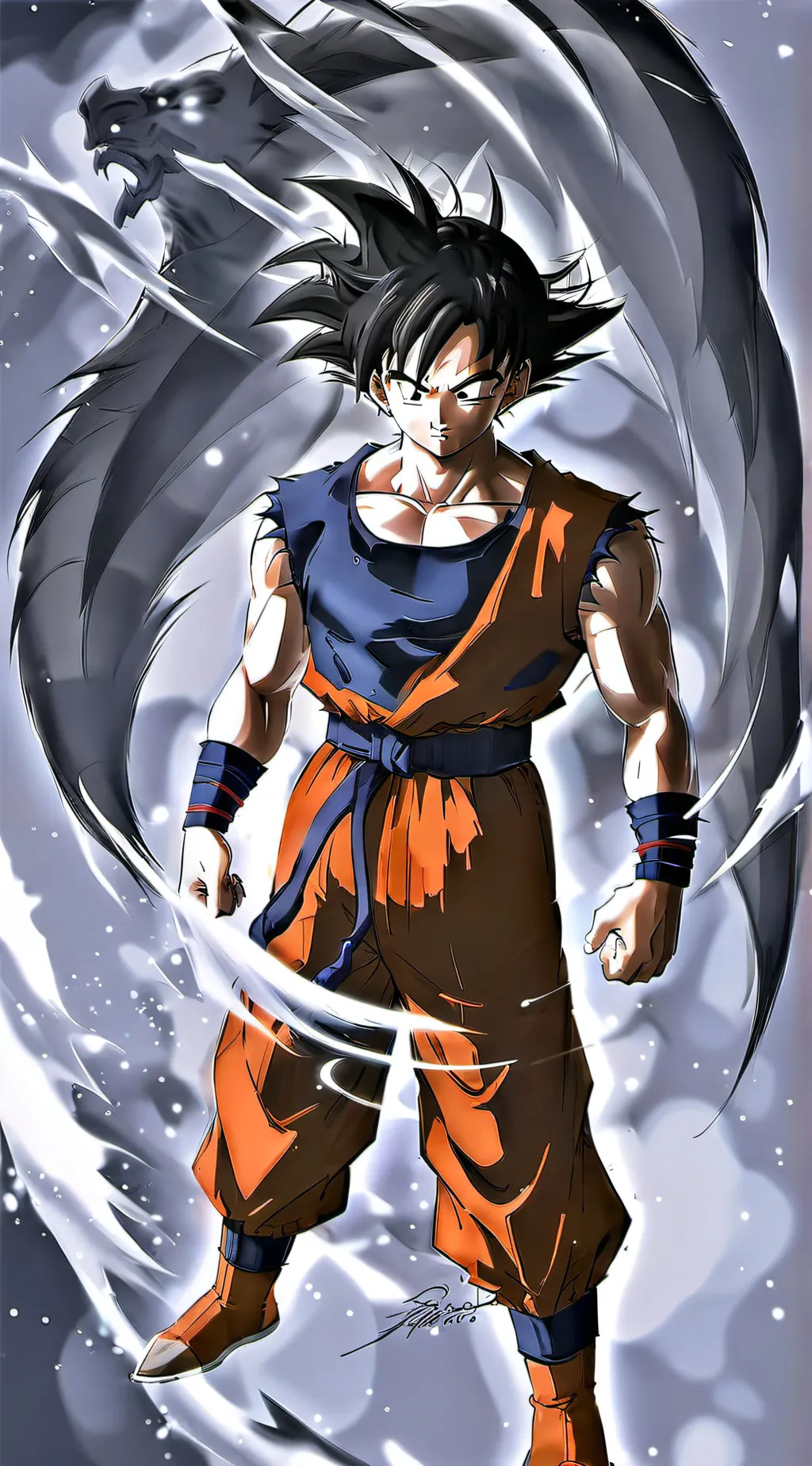 ai character: Goku background