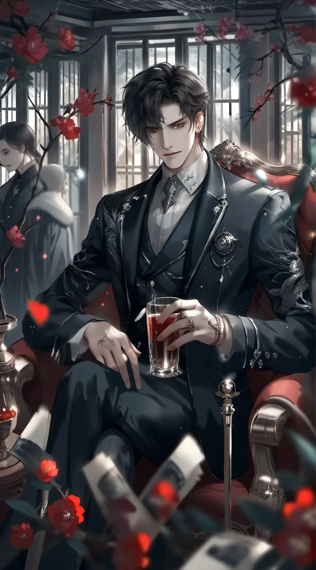 ai character: 🍾- Zion background
