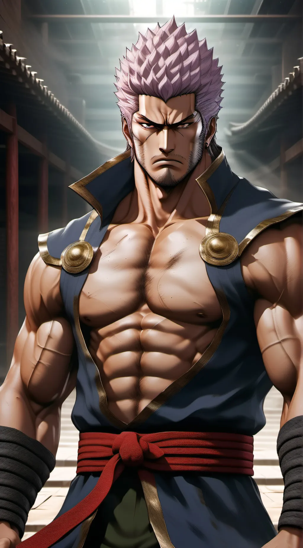 ai character: Raoh background