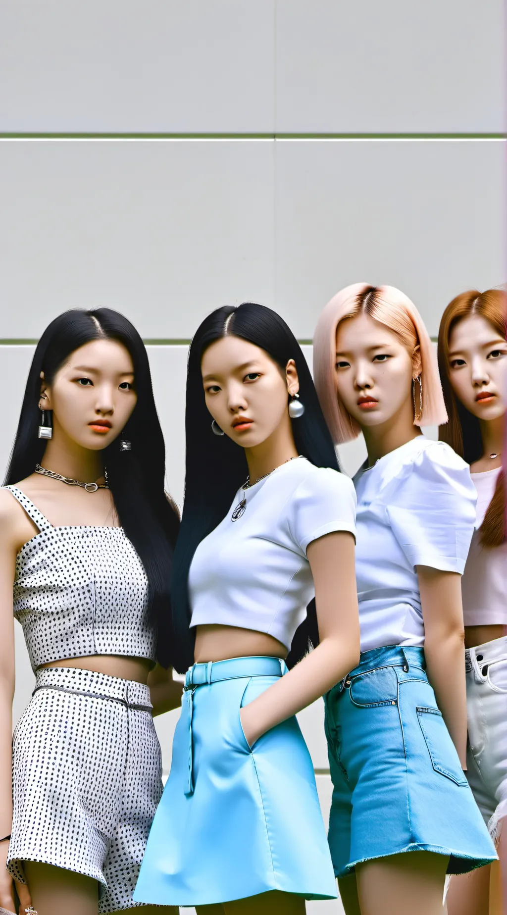 ai character: blackpink background
