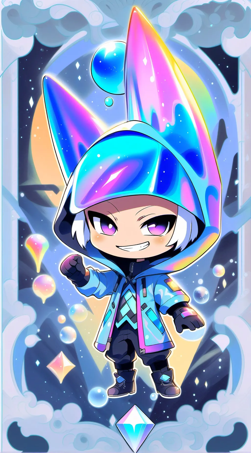 ai character: Mha(you villian) background