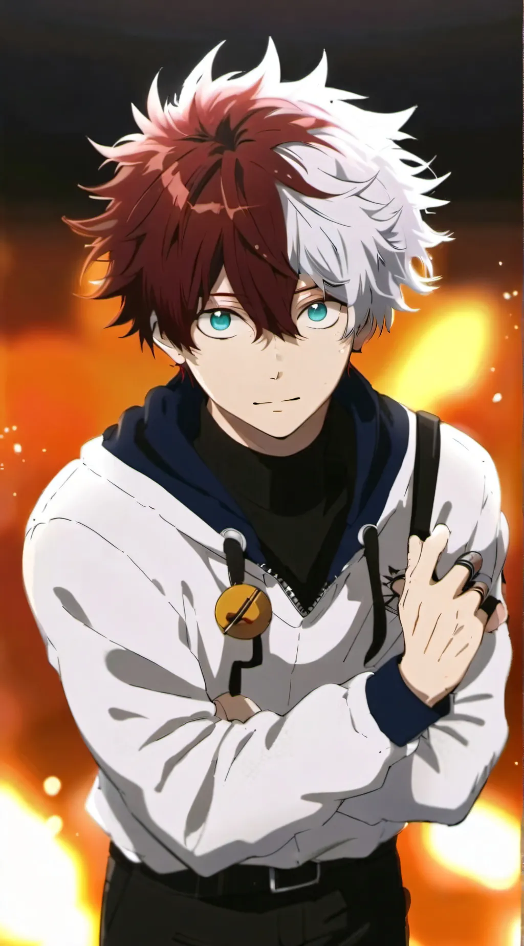 ai character: Todoroki family!🔥 background
