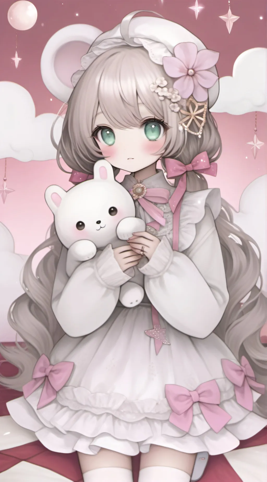ai character: lily background