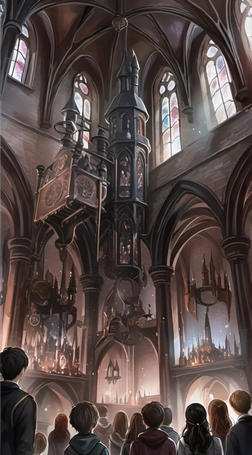 ai character: Hogwarts 🤪😈☠️🔪 background