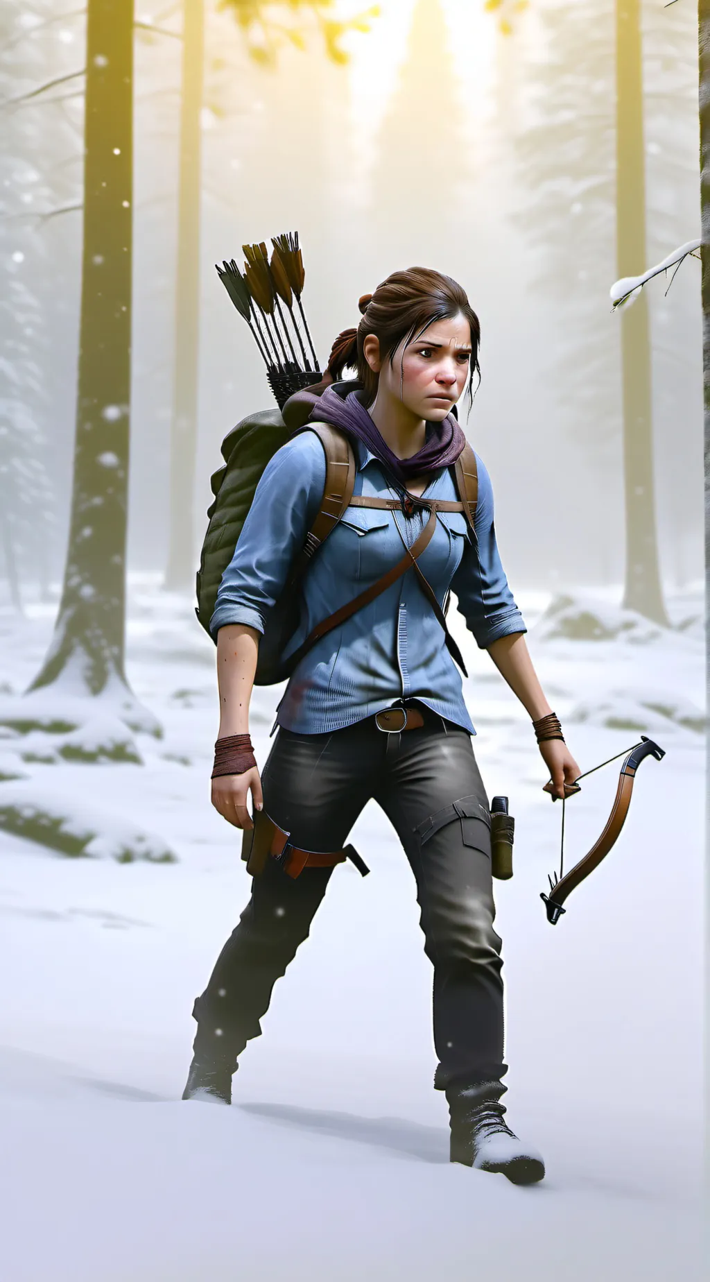ai character: Ellie background