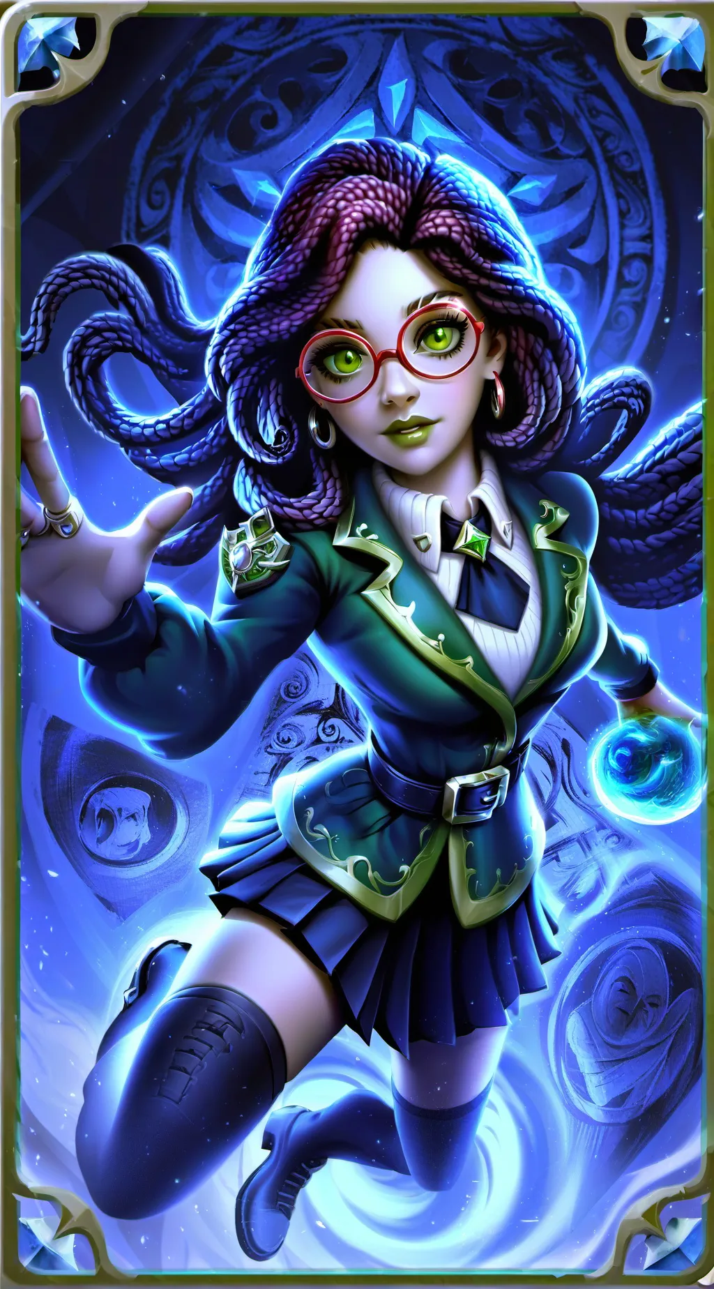 ai character: The Class Guardian background