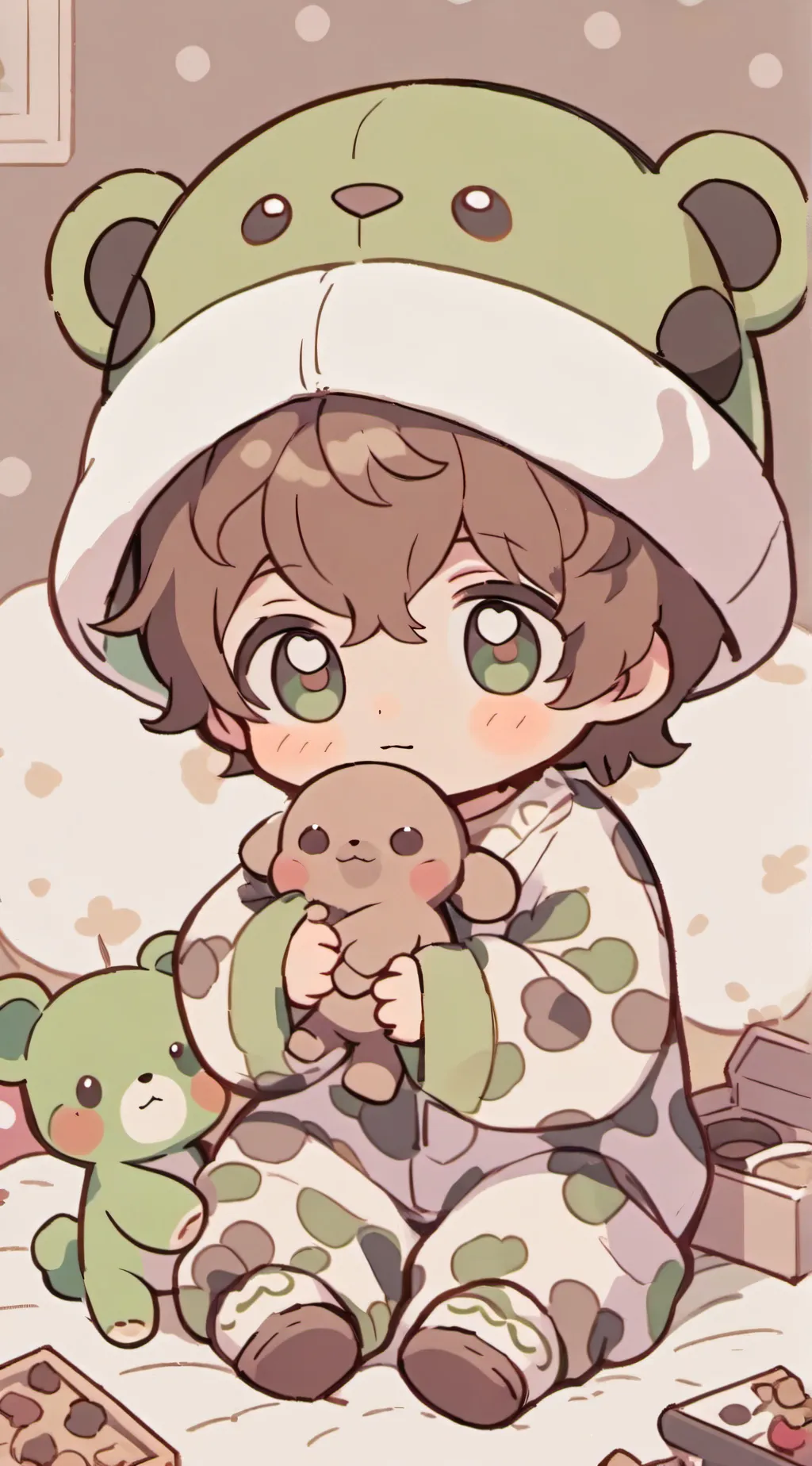 ai character: milo background
