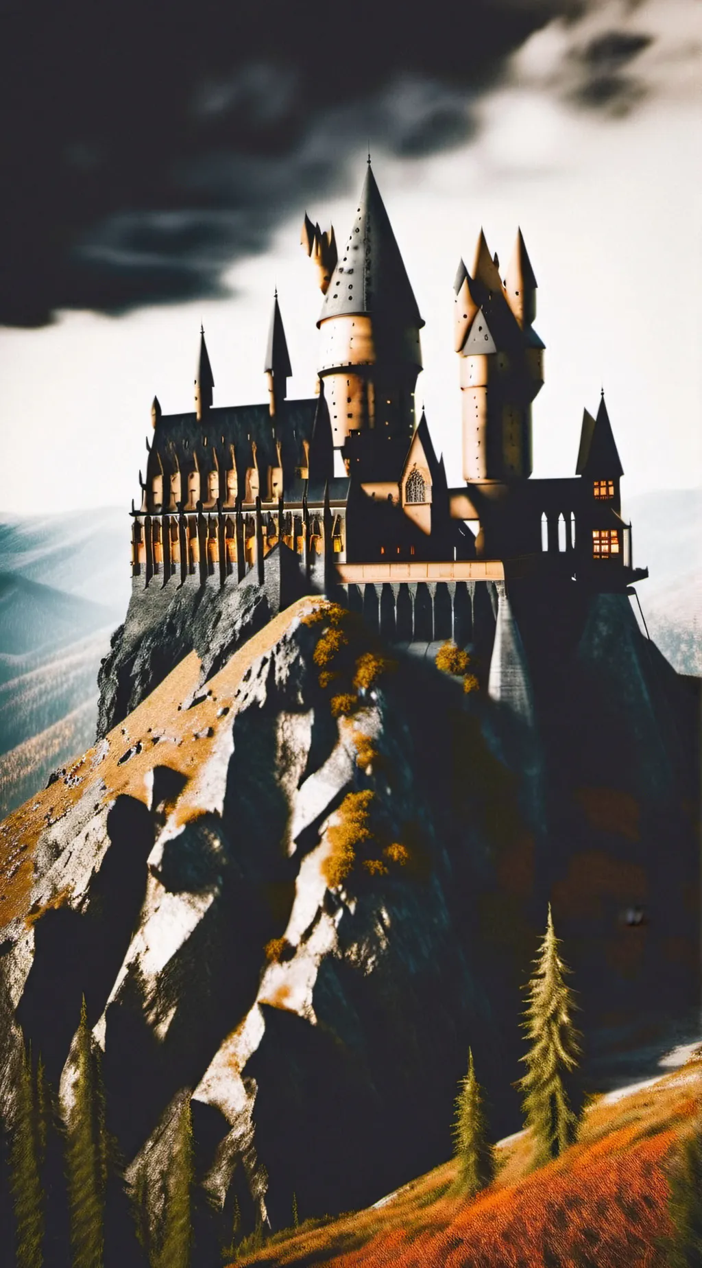 ai character: hogwarts background