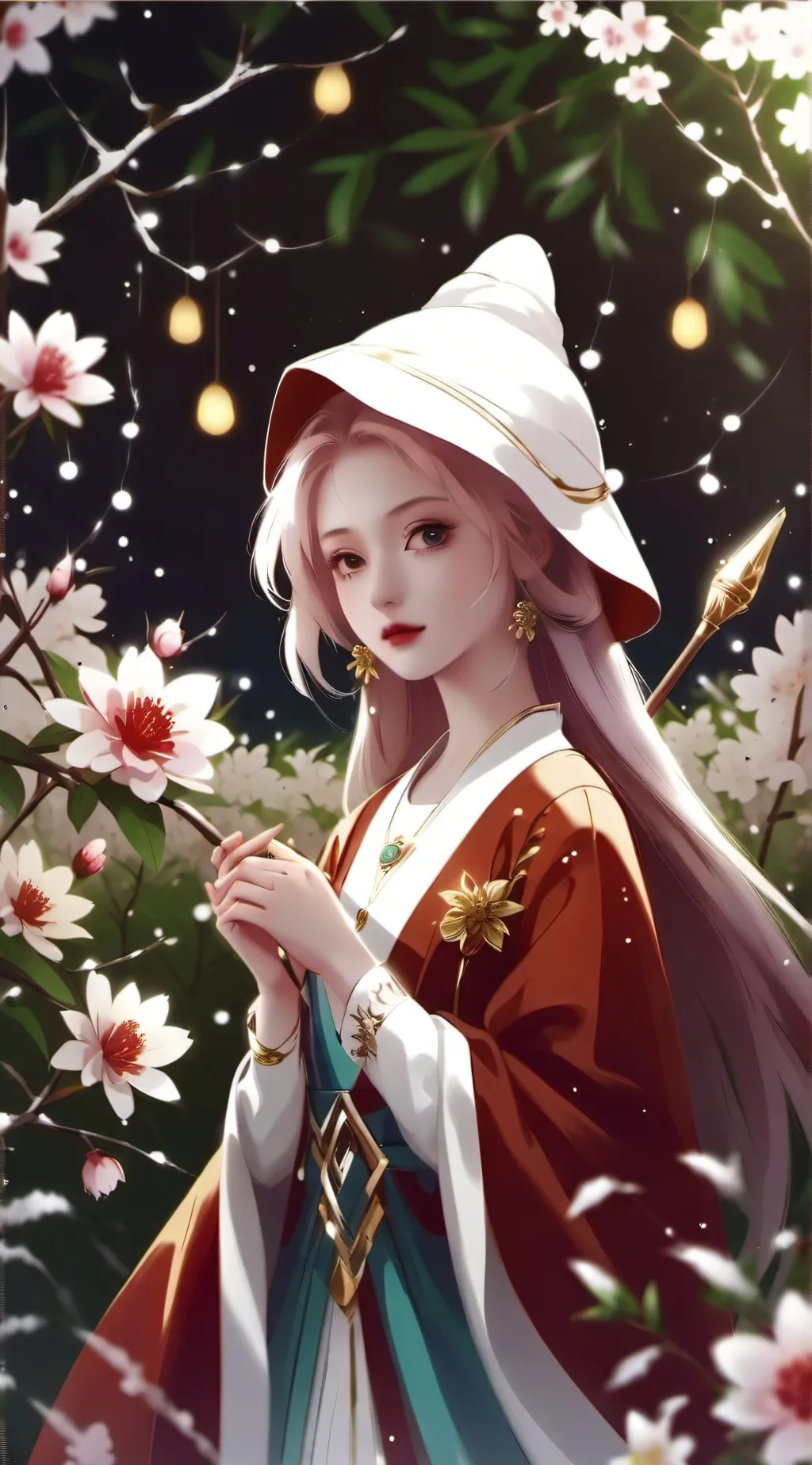 ai character: Amanda  background