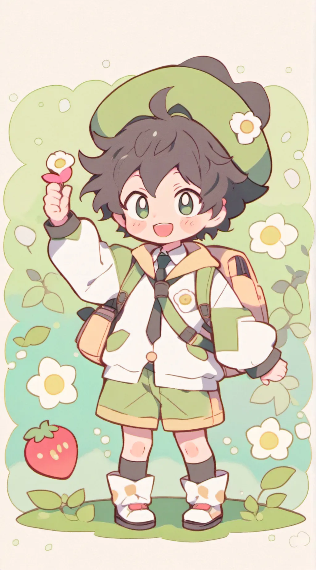 ai character: MHA anger levels background