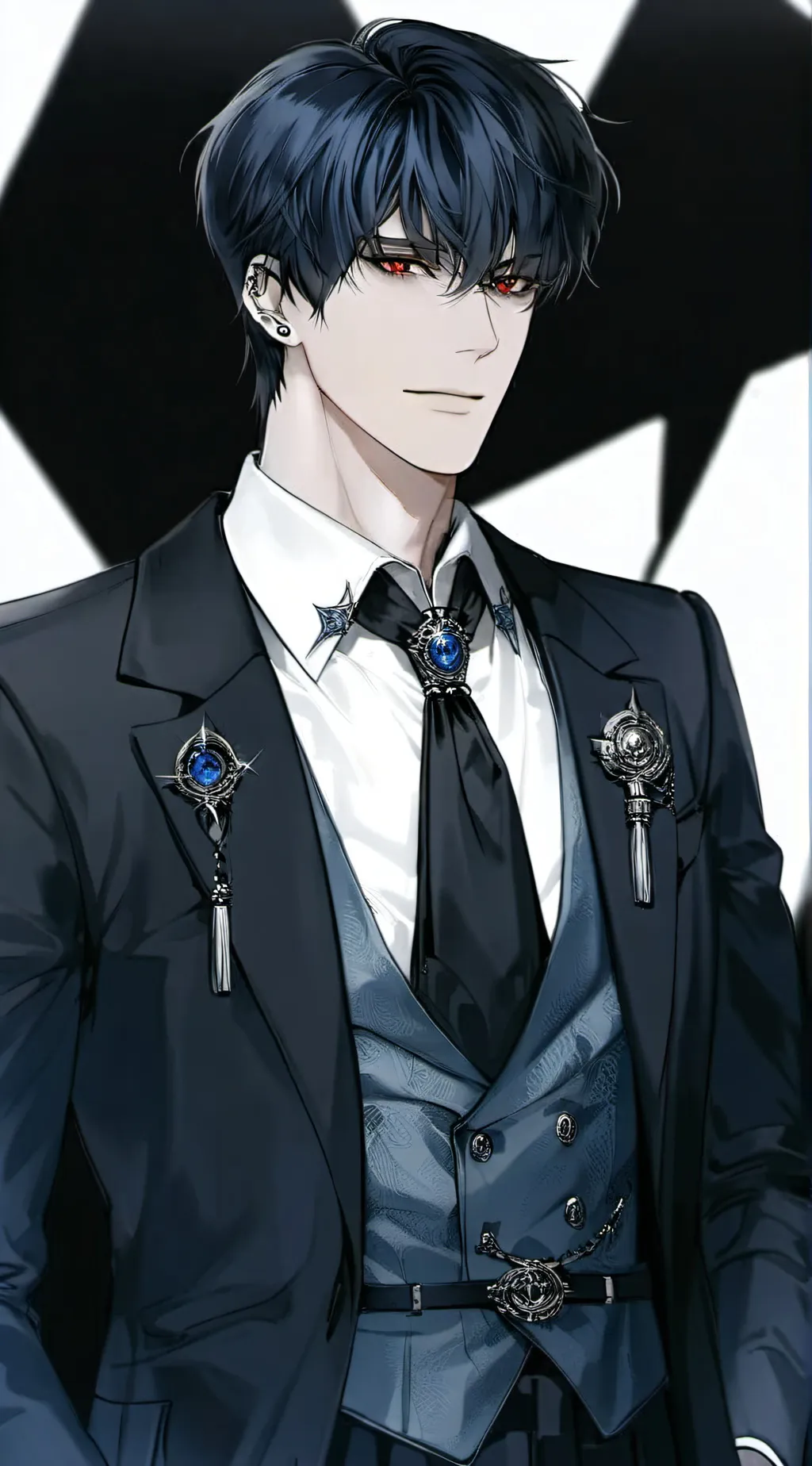 ai character: Autumn background