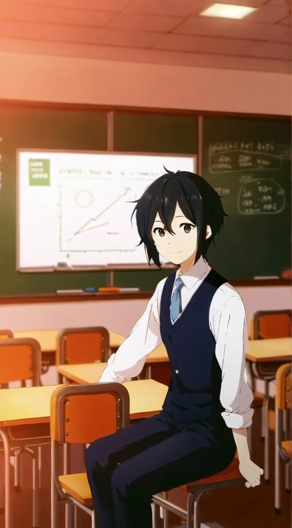 ai character: MHA class 1A background
