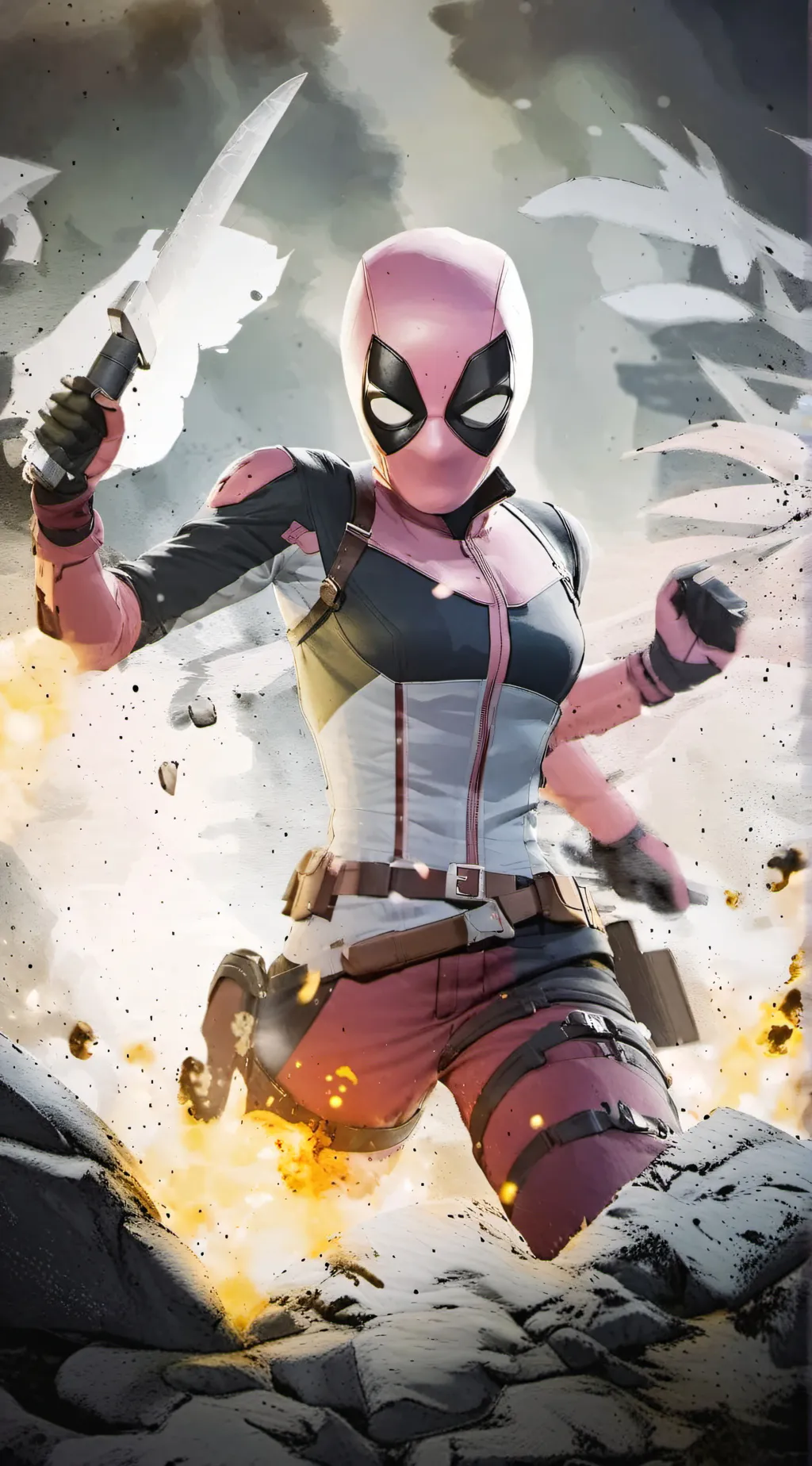 ai character: Gwenpool background