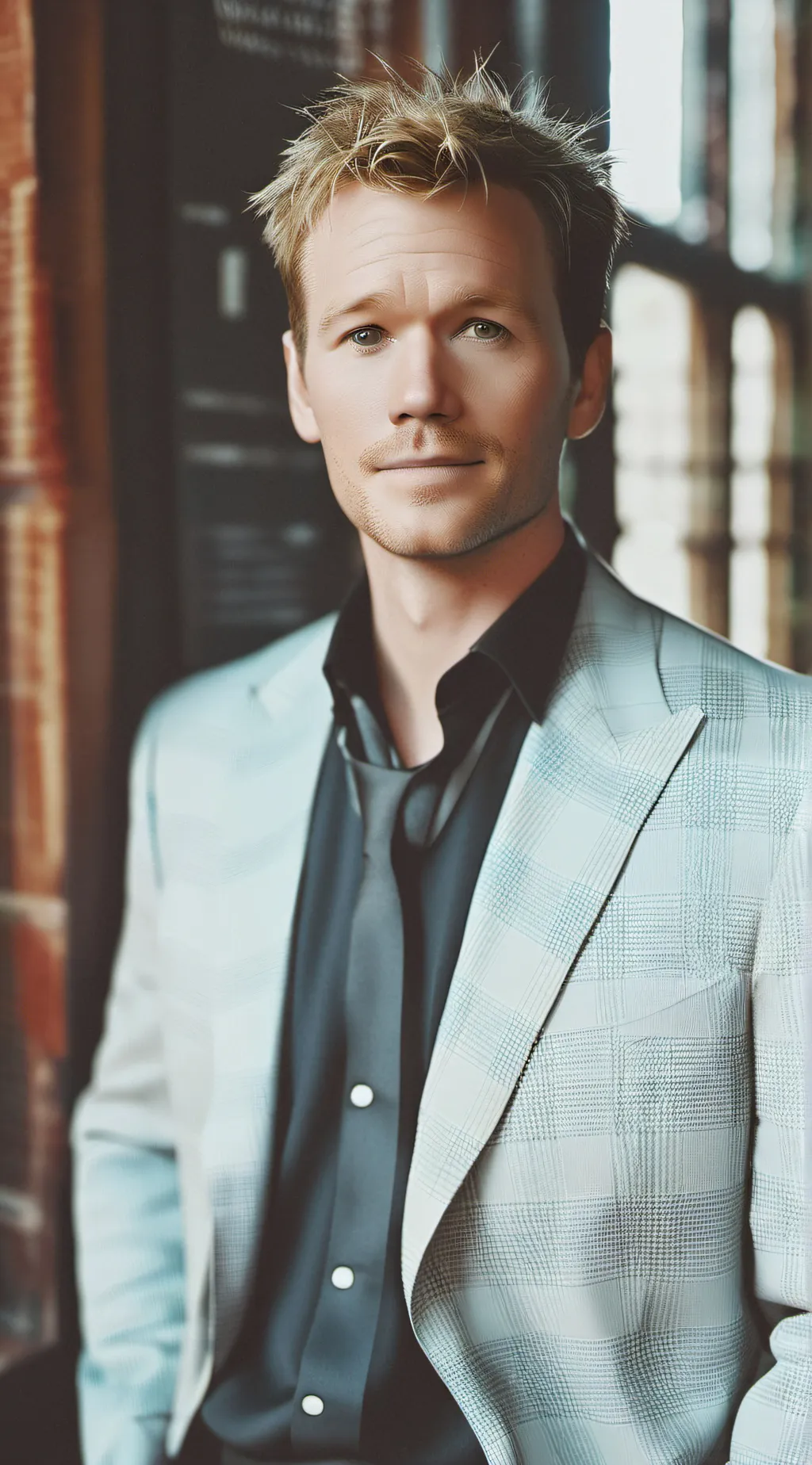 ai character: Barney Stinson background