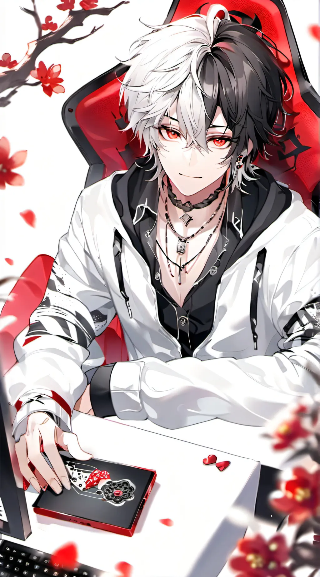 ai character: ~WINTER~ background